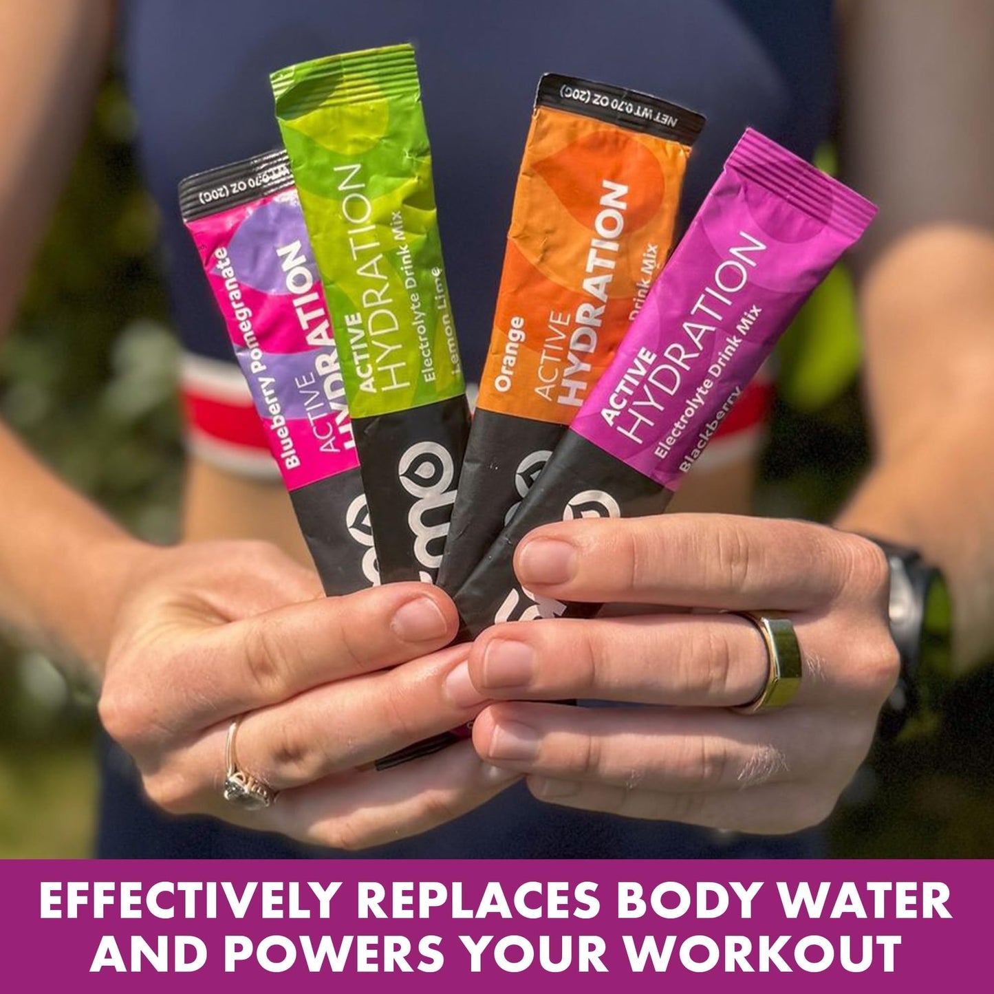 Osmo Active Hydration Electrolyte Powder, Blueberry Pom, 16 Packets