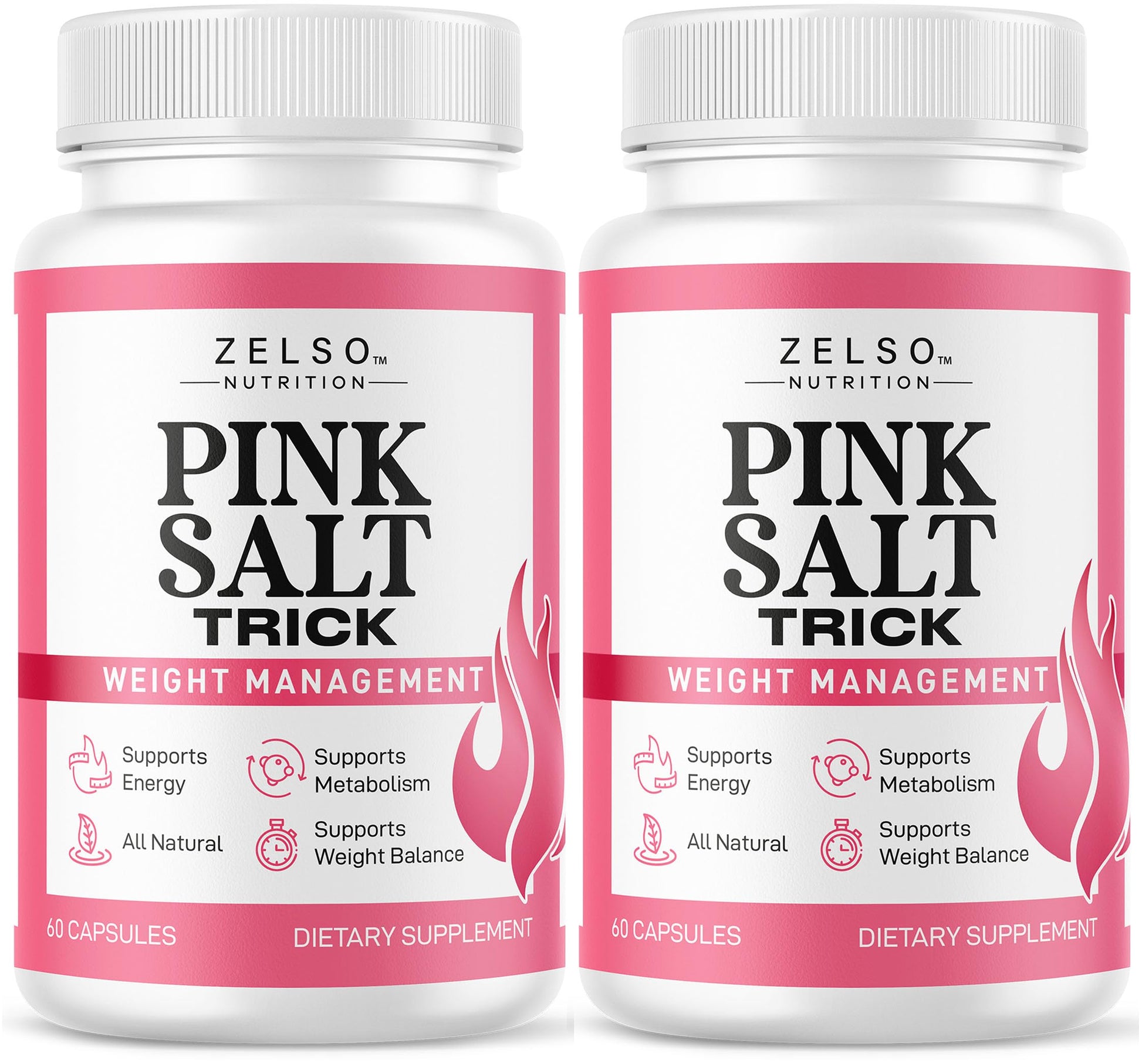 ZELSO Pink Salt Trick Capsules 120 Capsules