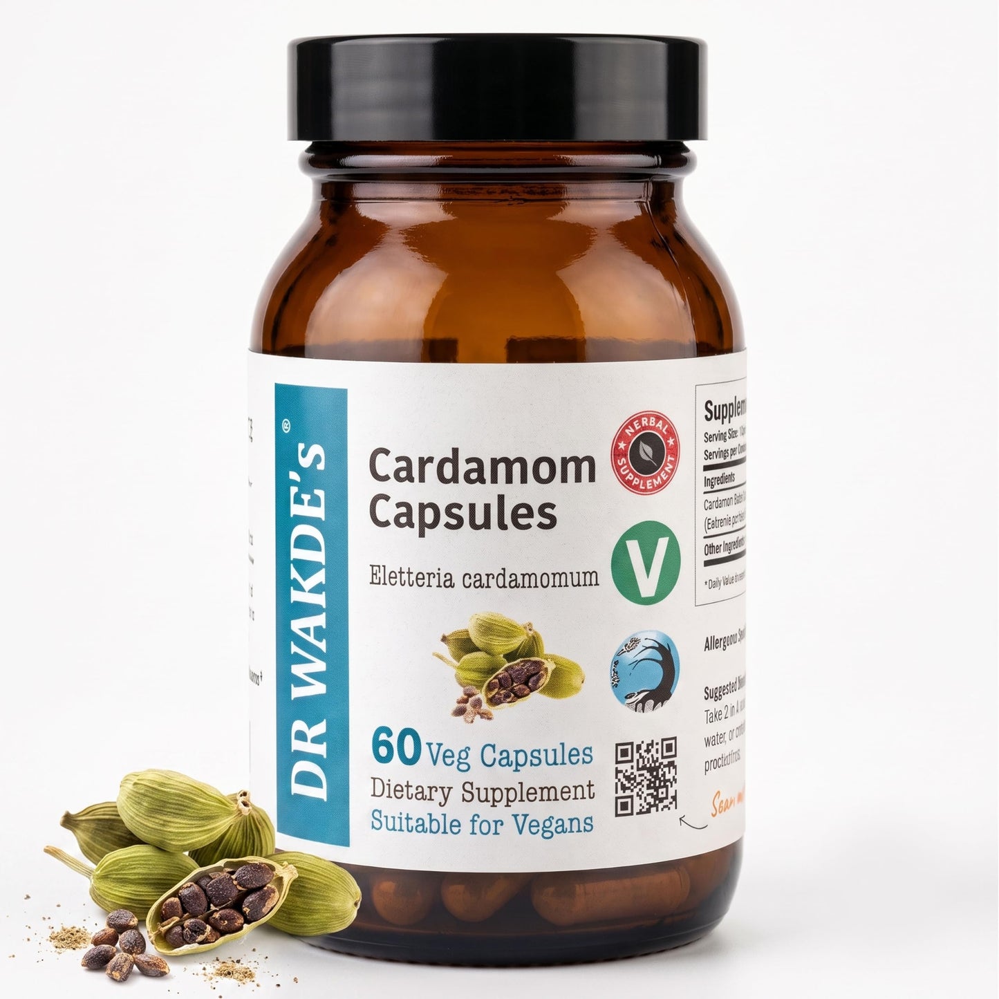 DR WAKDE'S Cardamom Capsules 1 Count