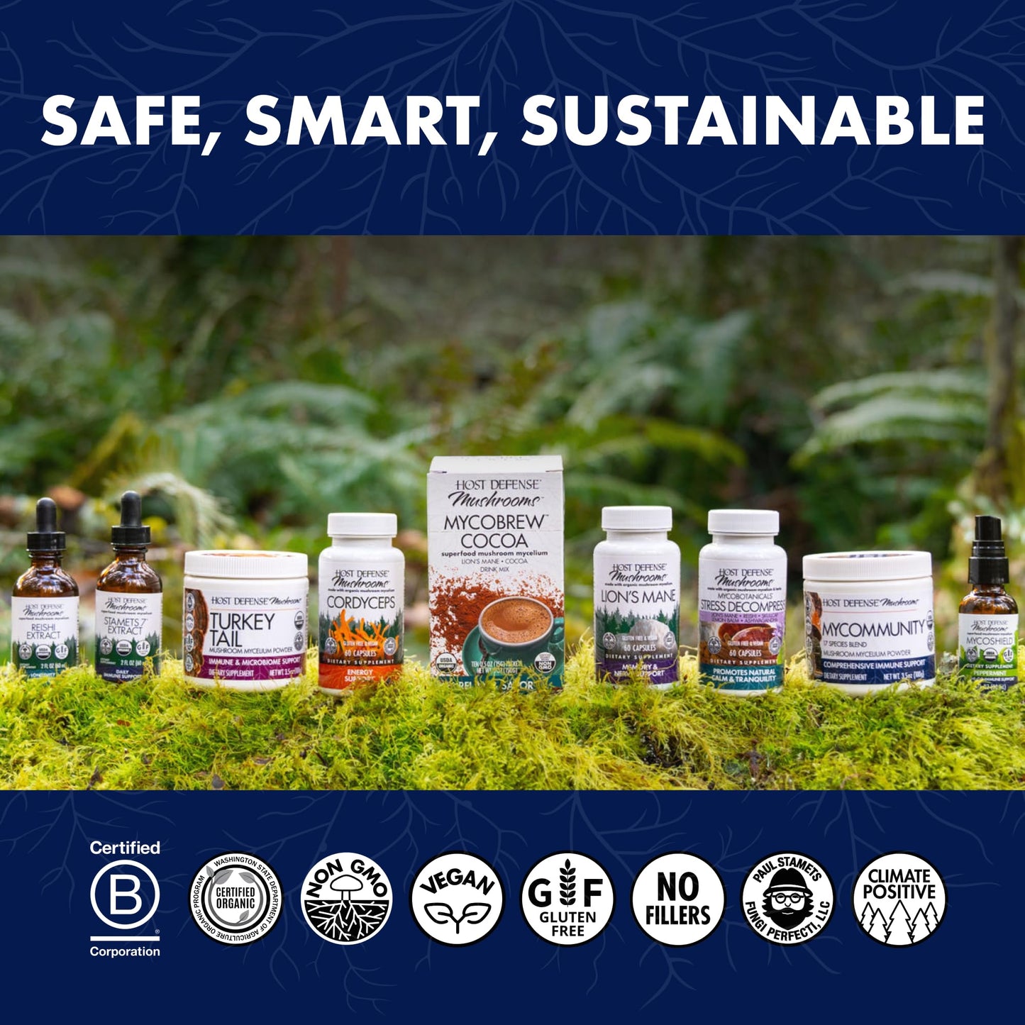 Host Defense MyCommunity Capsules, 120 Capsules