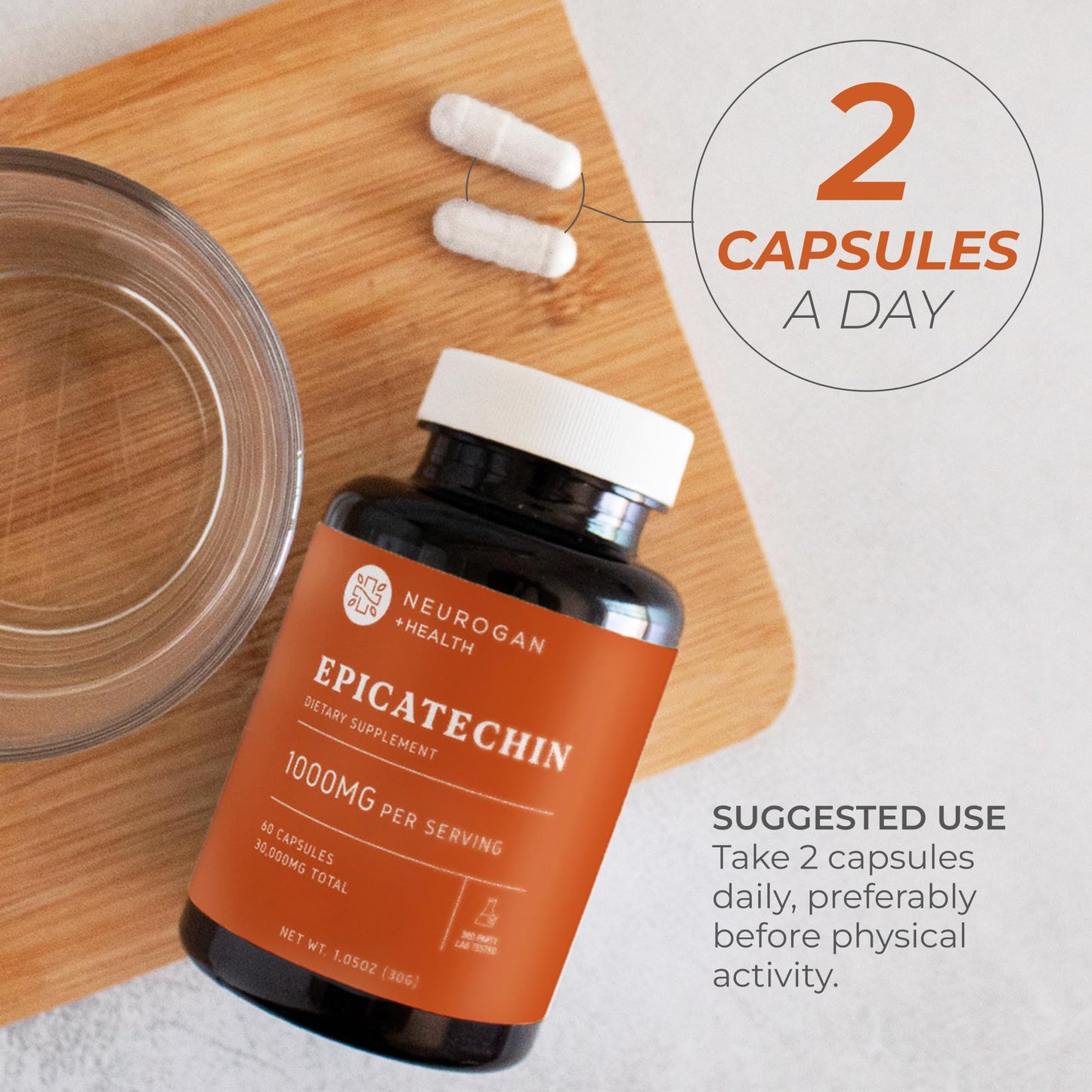 Neurogan Epicatechin 1000mg Capsule 60 Capsules