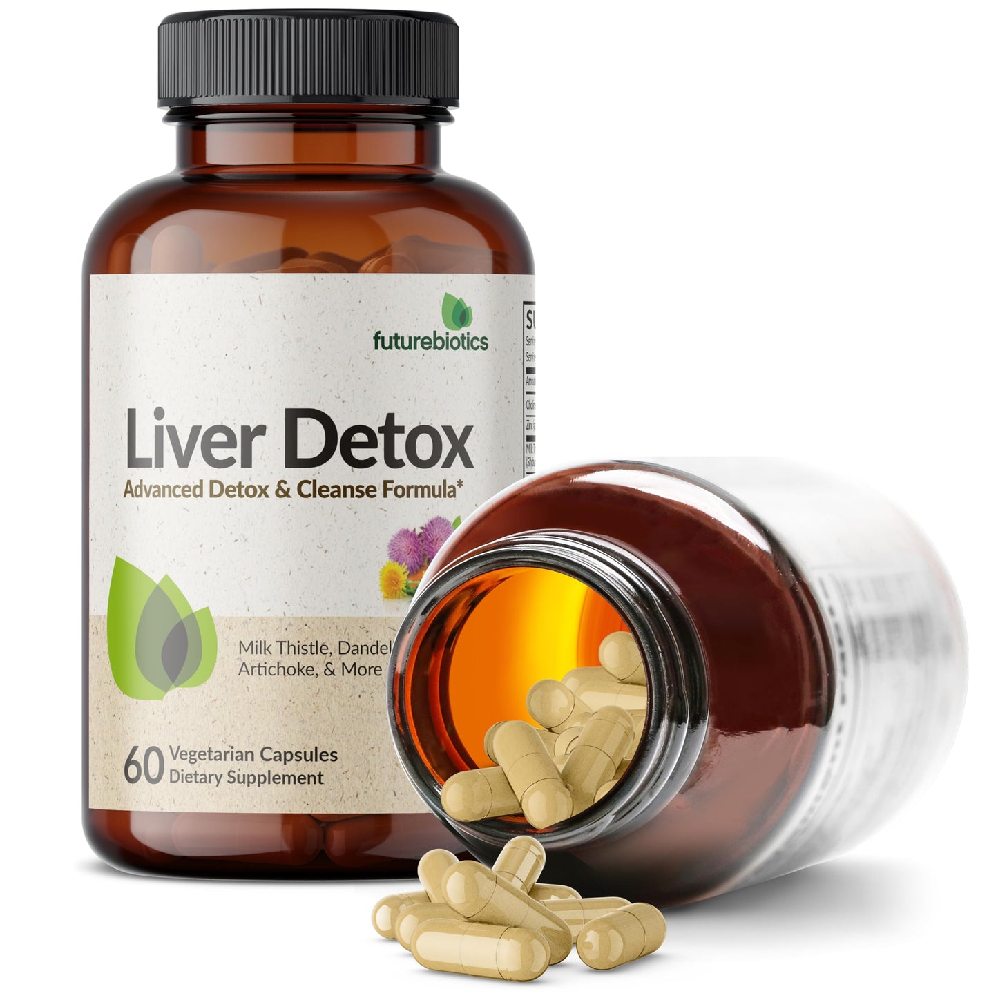 Futurebiotics Liver Detox Advanced Detox & Cleanse Formula 60 Capsules