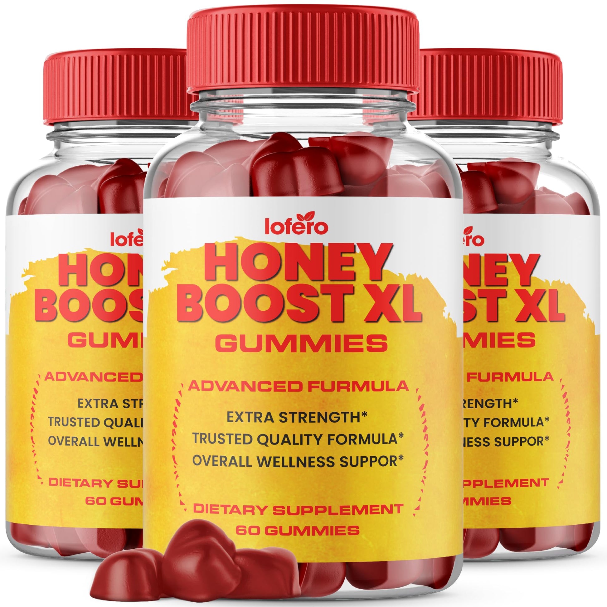 Lofero Honey Boost XL Gummies 180 ct