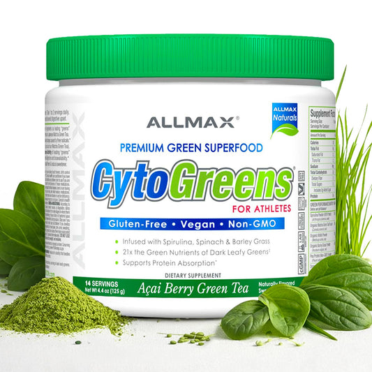 ALLMAX CytoGreens Super Greens Powder 4.4 oz