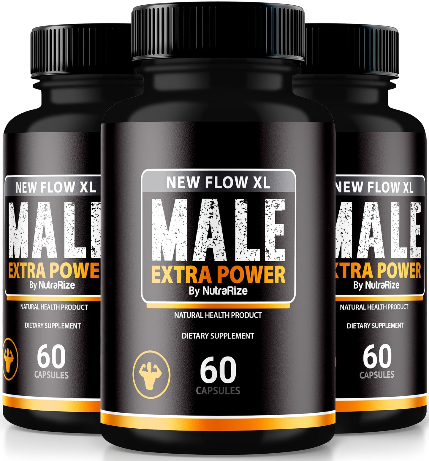 NutraRize New Flow XL Capsules for Men, 180 Capsules