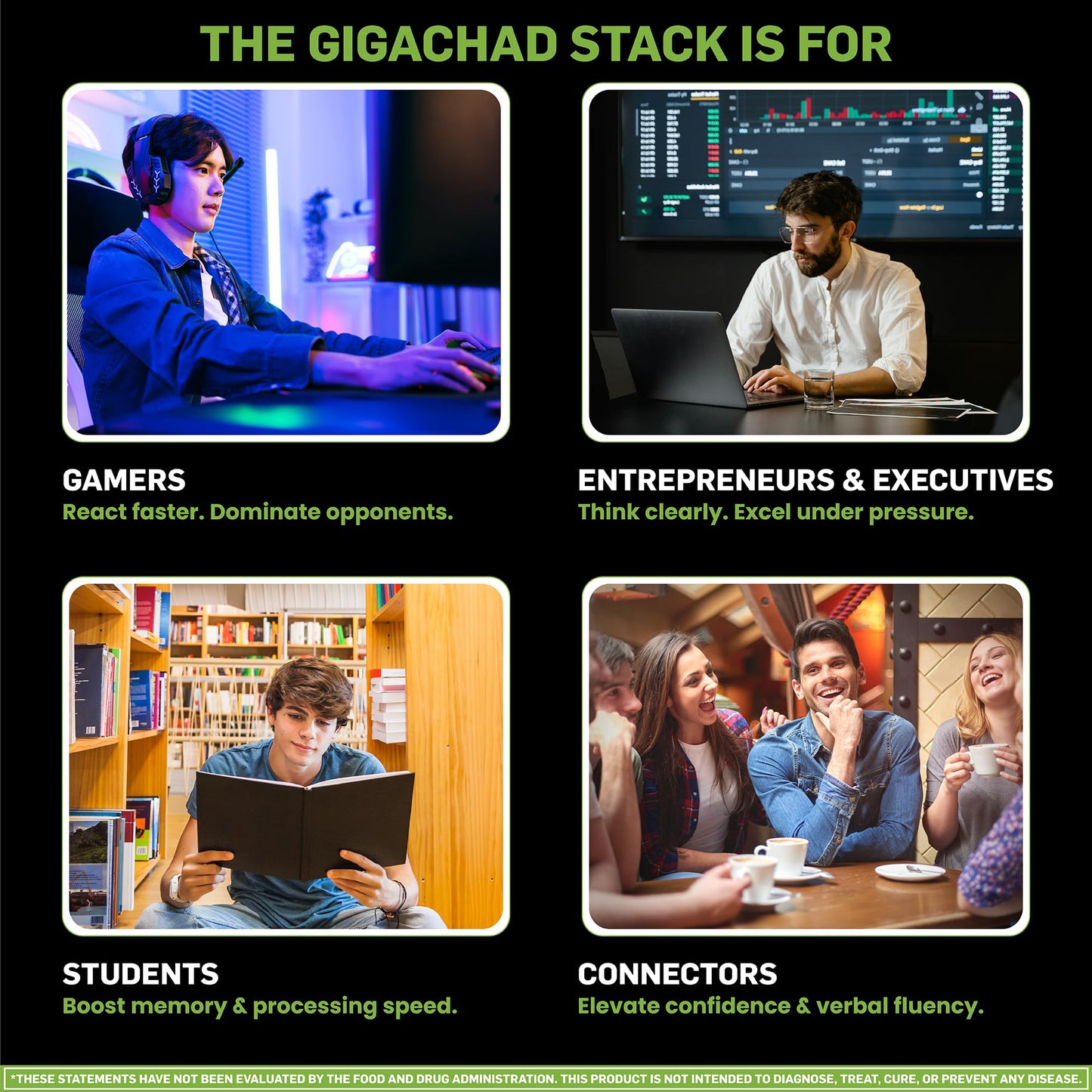 Off Meta Nootropics The Gigachad Stack Capsule, 120 Capsules