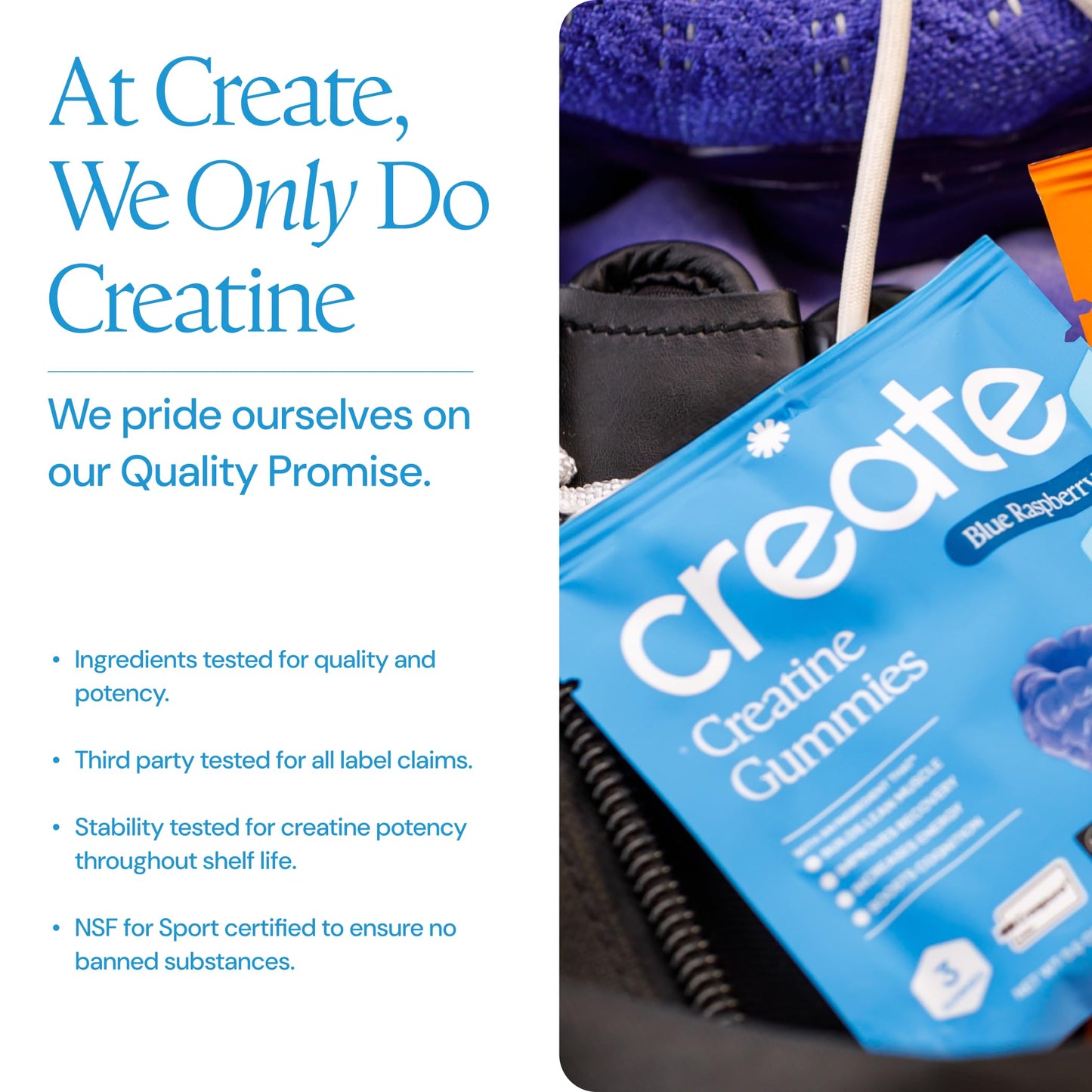 Create Creatine Gummies, 90 Gummies