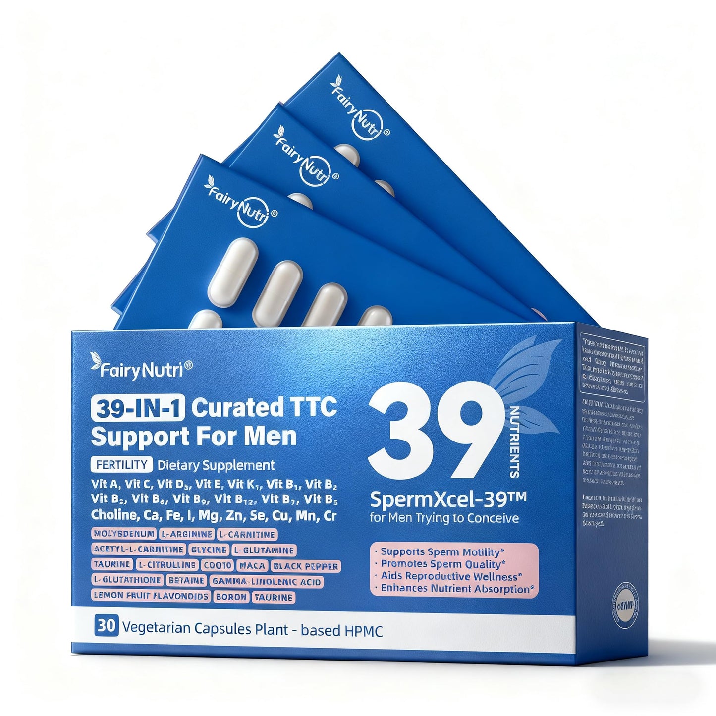 fairynutri SpermXcel-39 Capsule, 30 Count