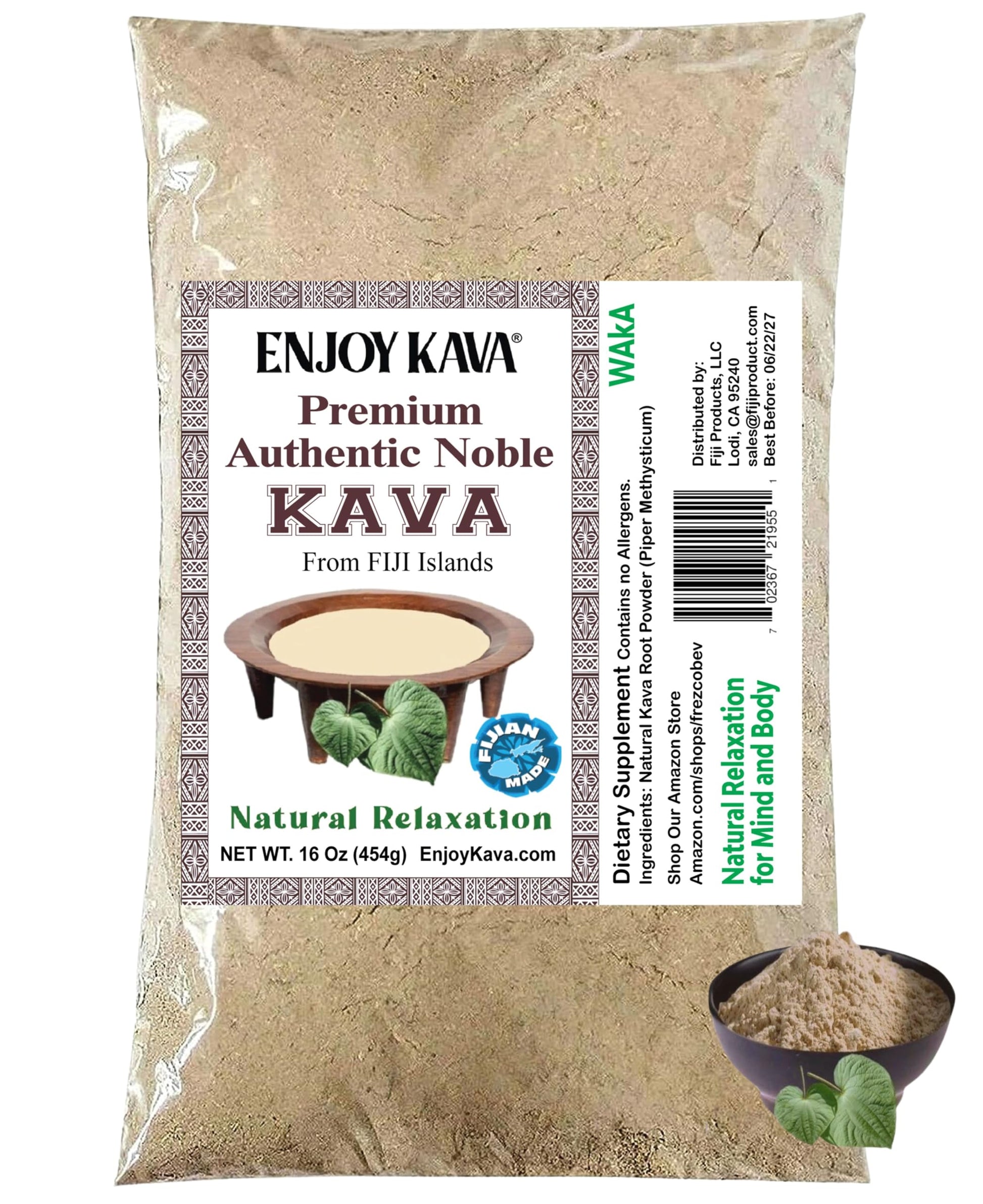 Fijian Kava Waka Kava Root Powder 8