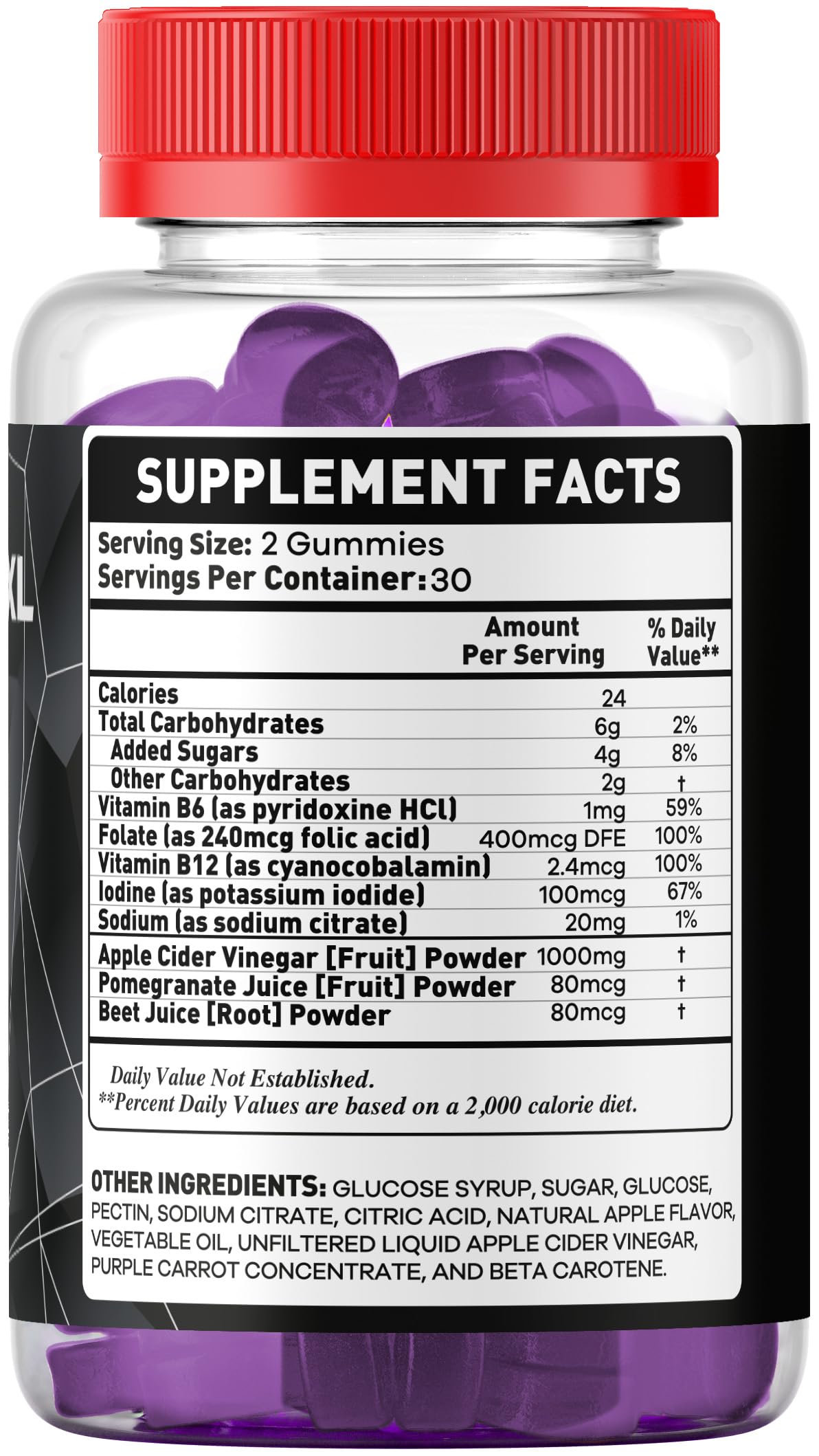 OVICIA Elite Force XL Gummies 120 Count