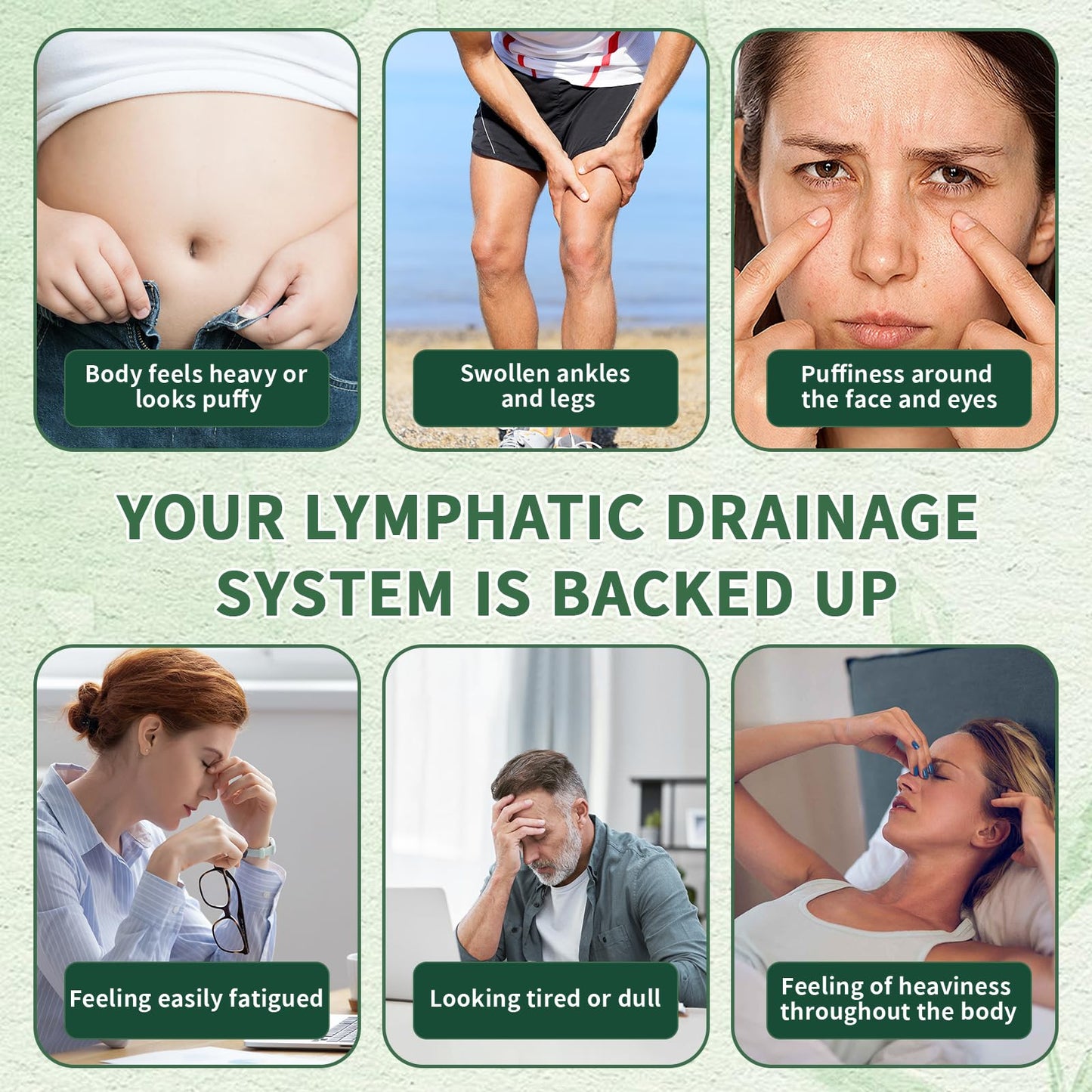 Generic Lymphatic Drainage Capsules, 60 Capsules