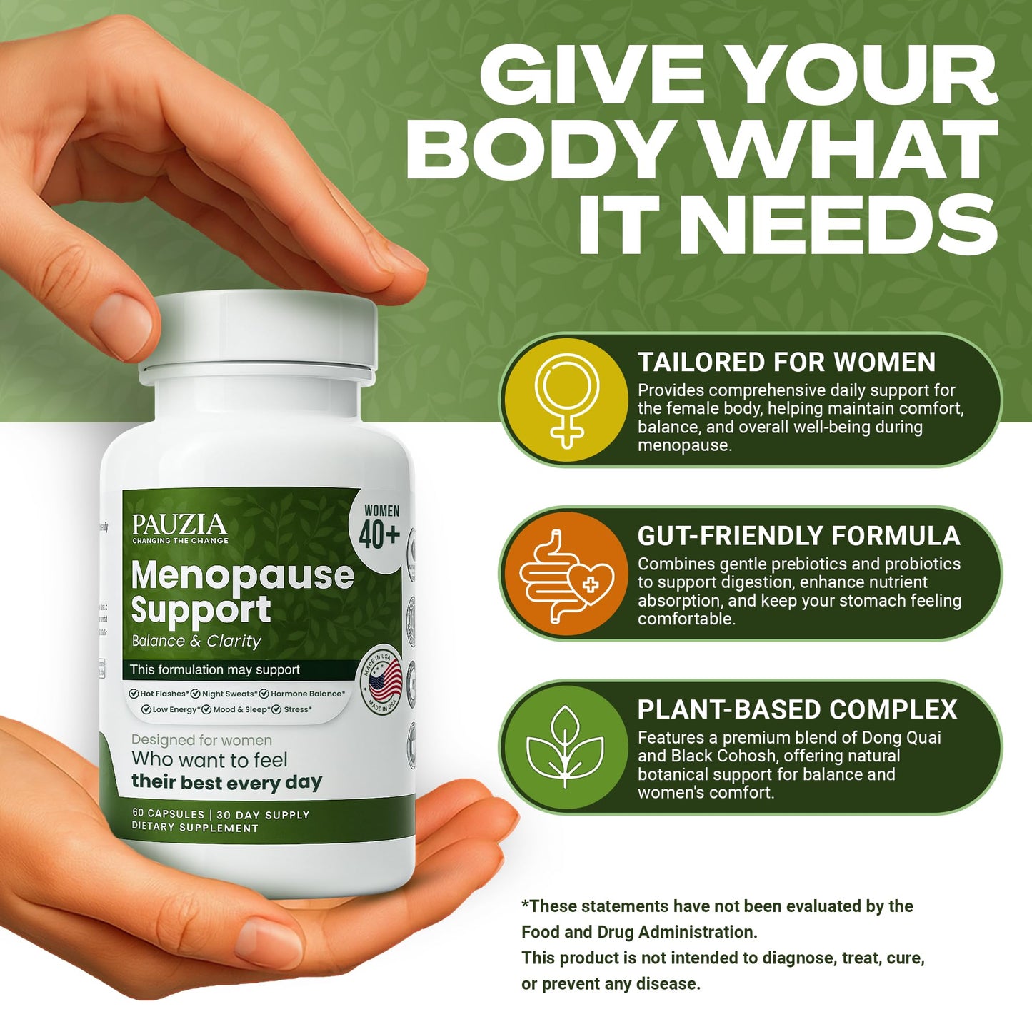 KERAPIL PAUZIA Menopause Supplements Capsule 60 Capsules