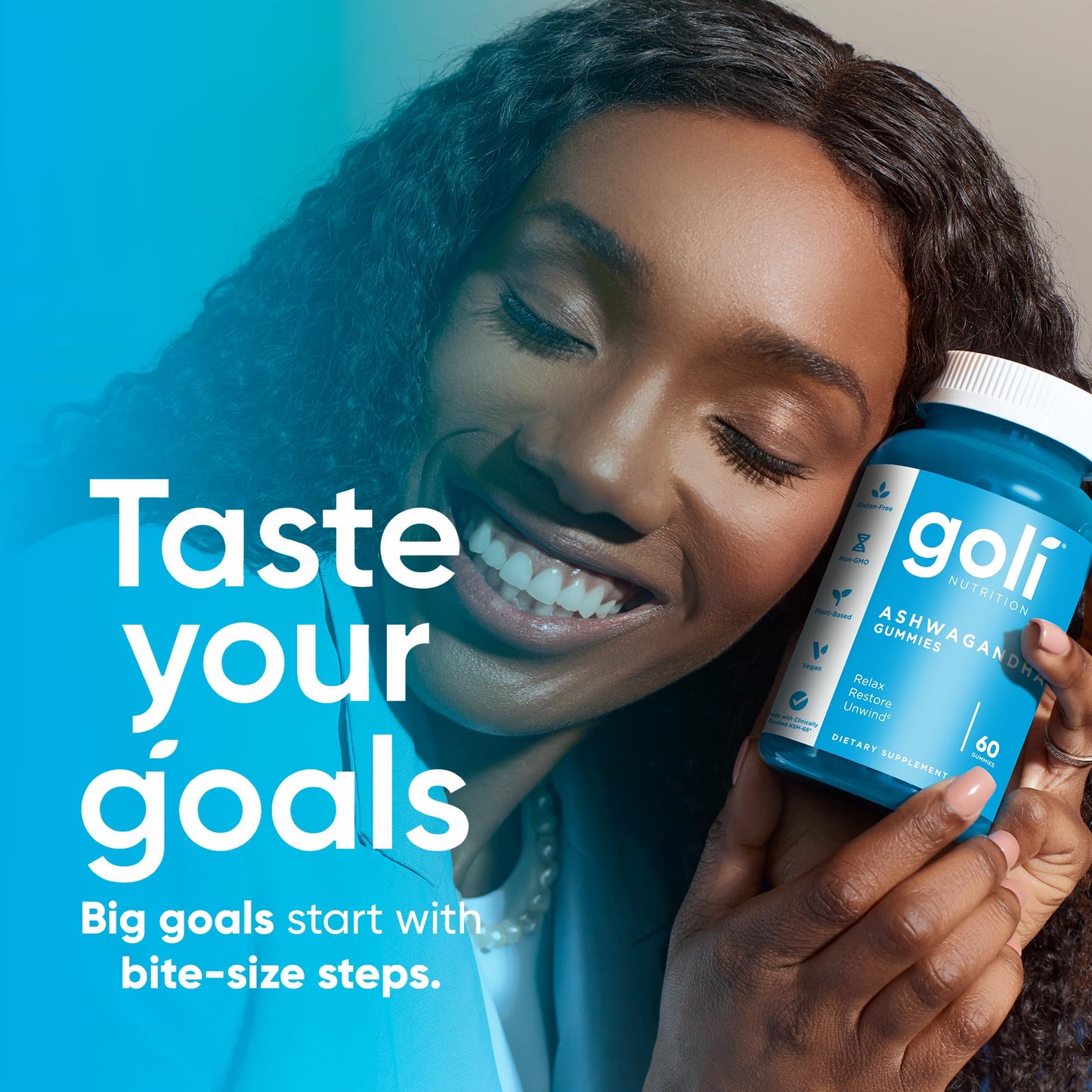 Goli Ashwagandha & Vitamin D Gummy 60 Count
