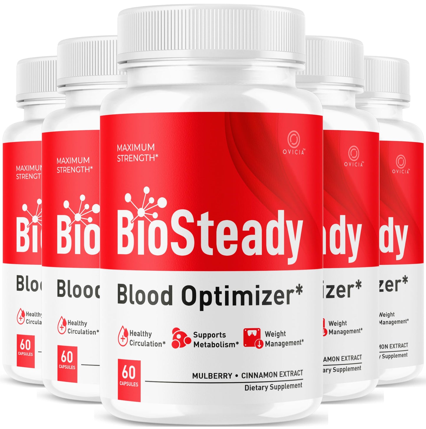 OVICIA Biosteady Capsules Advanced Formula, Capsule, 300 Count