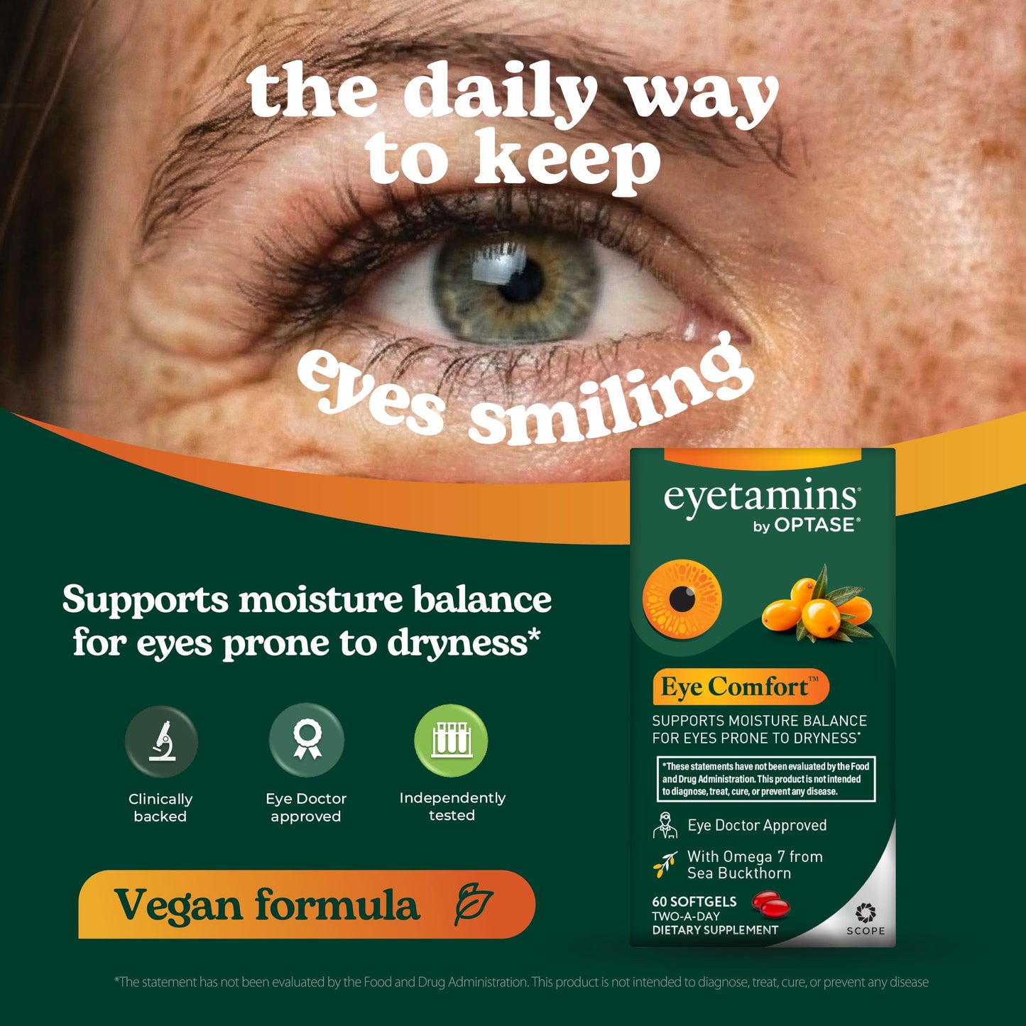 eyetamins Eye Comfort Softgels 60