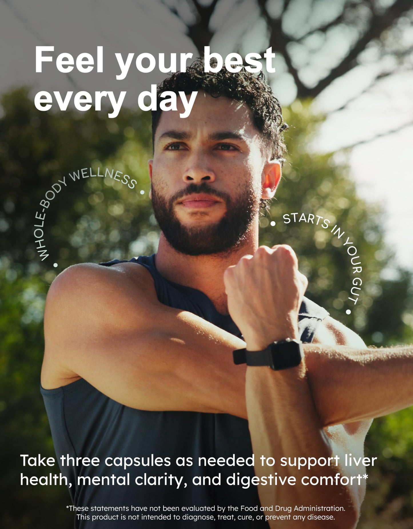 GutRx Recovery Support Supplement – Digestive & Nervous System Support with Milk Thistle, NAC, Magnesium & B Vitamins Capsules, 30 Count