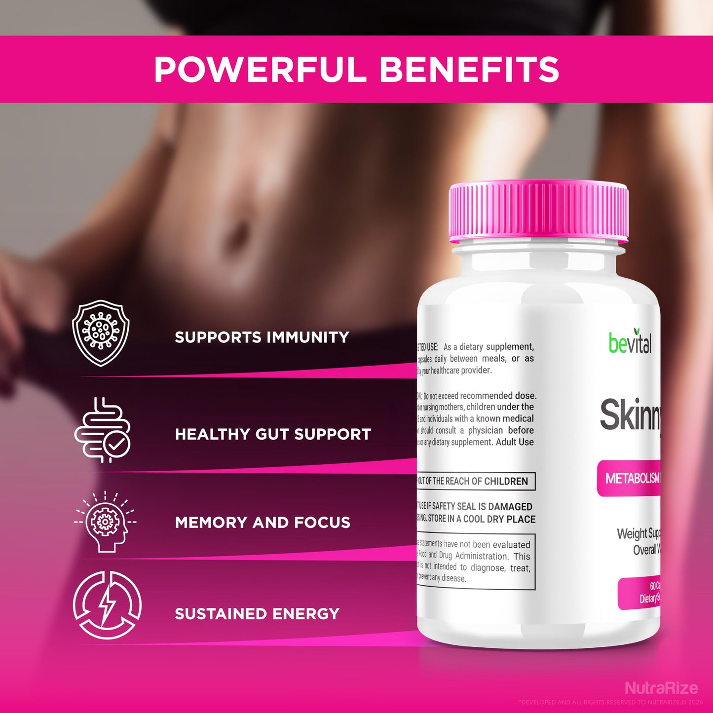 NutraRize Skinny Love Capsules 120 Count