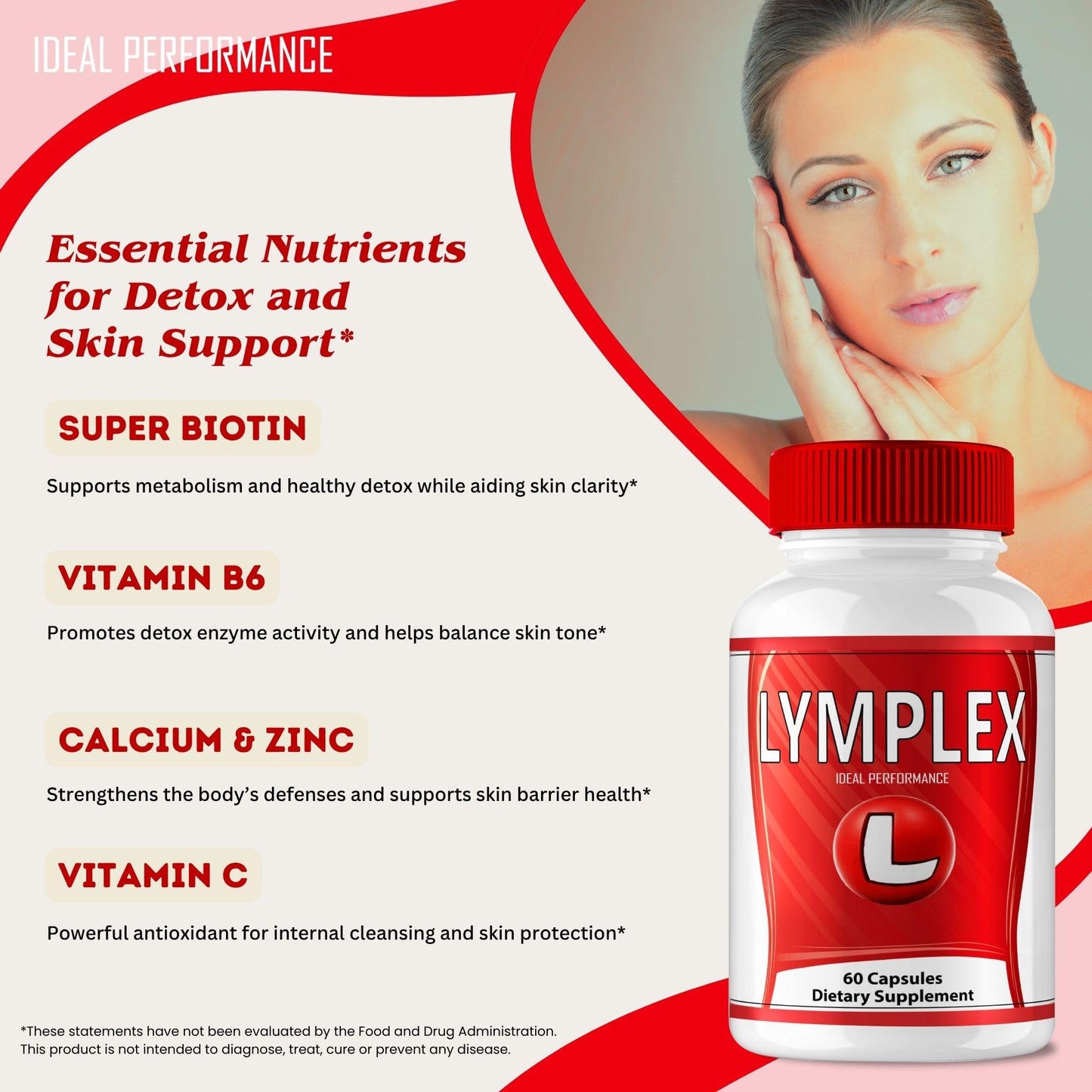 IDEAL PERFORMANCE Lymplex Capsules 180 Capsules