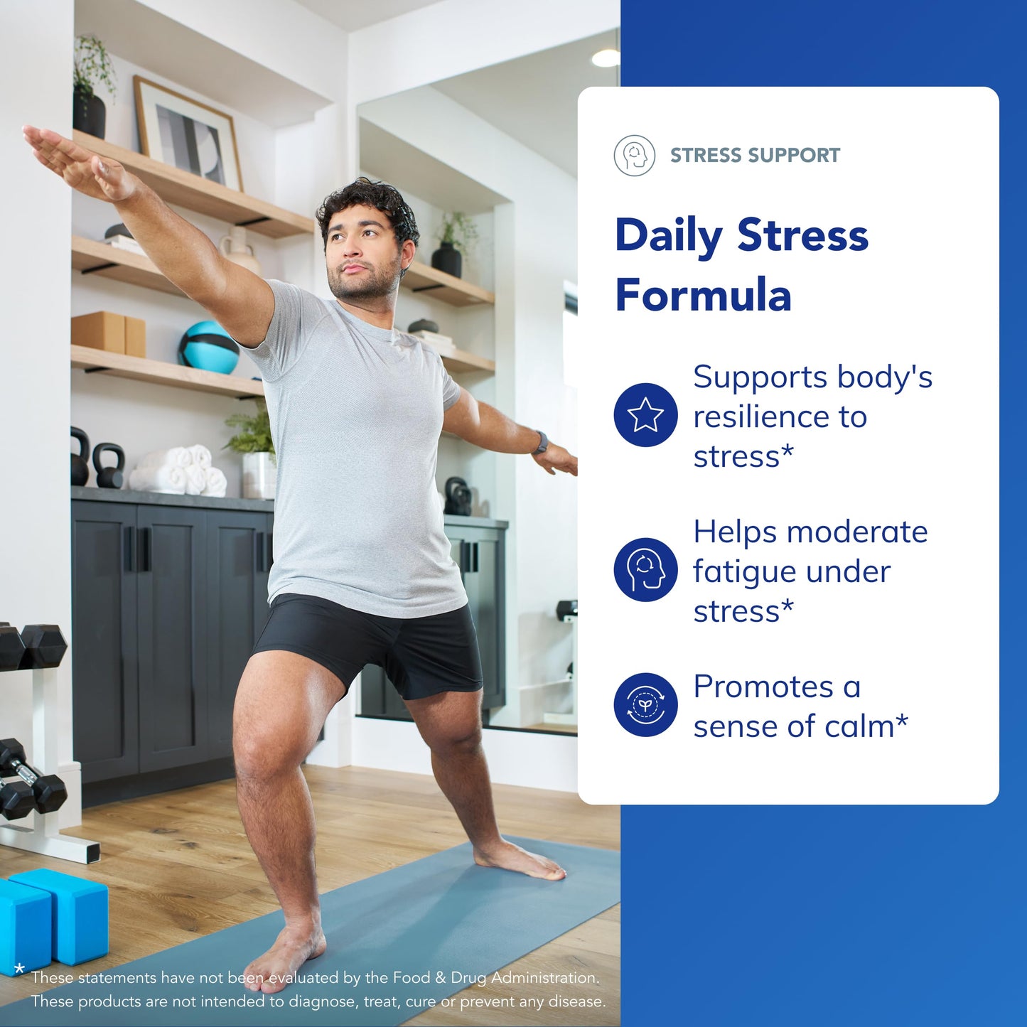 Pure Encapsulations Daily Stress Formula Capsule, 90 Count