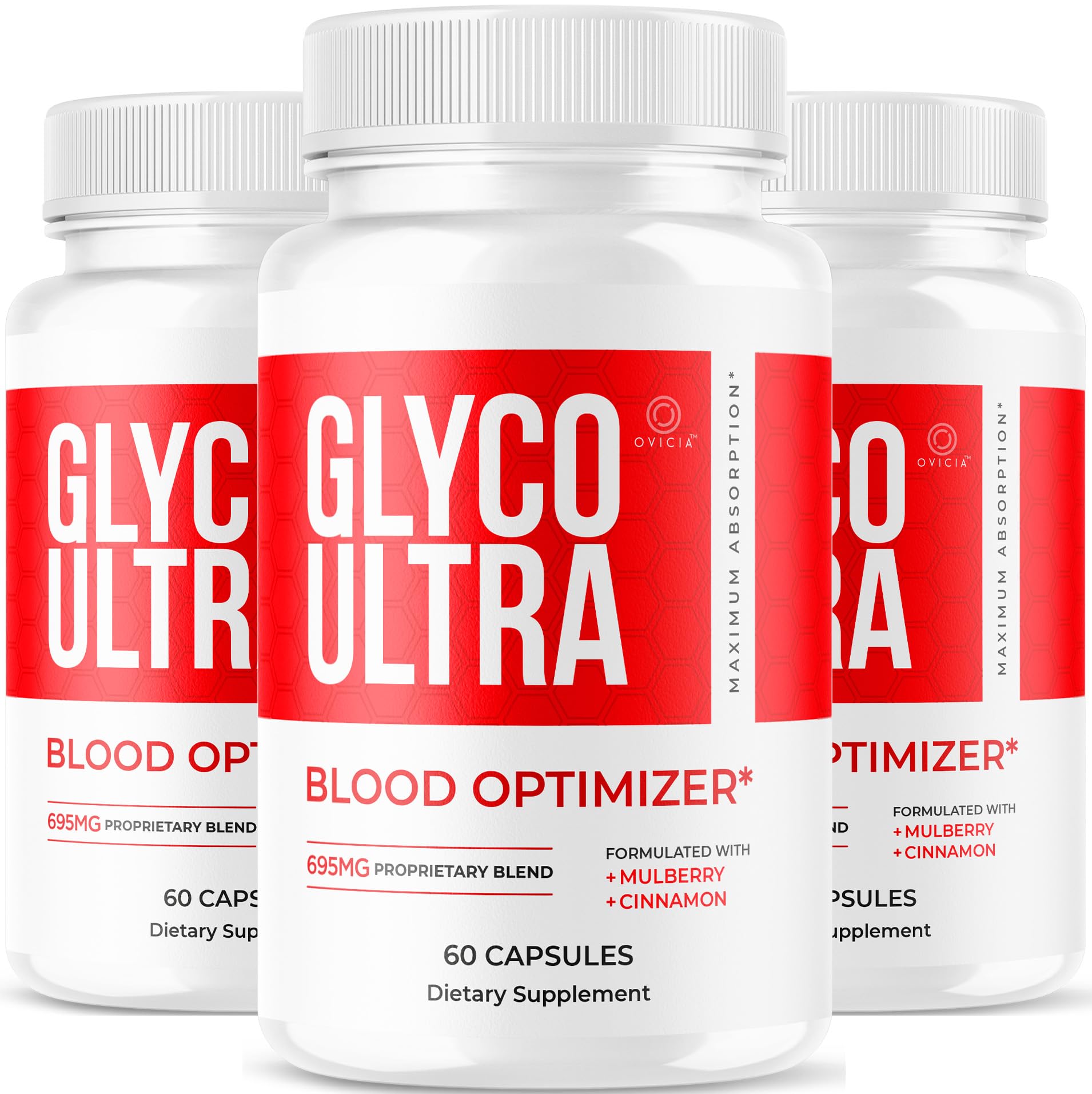 OVICIA Glyco Ultra Optimizer, 180 Capsules