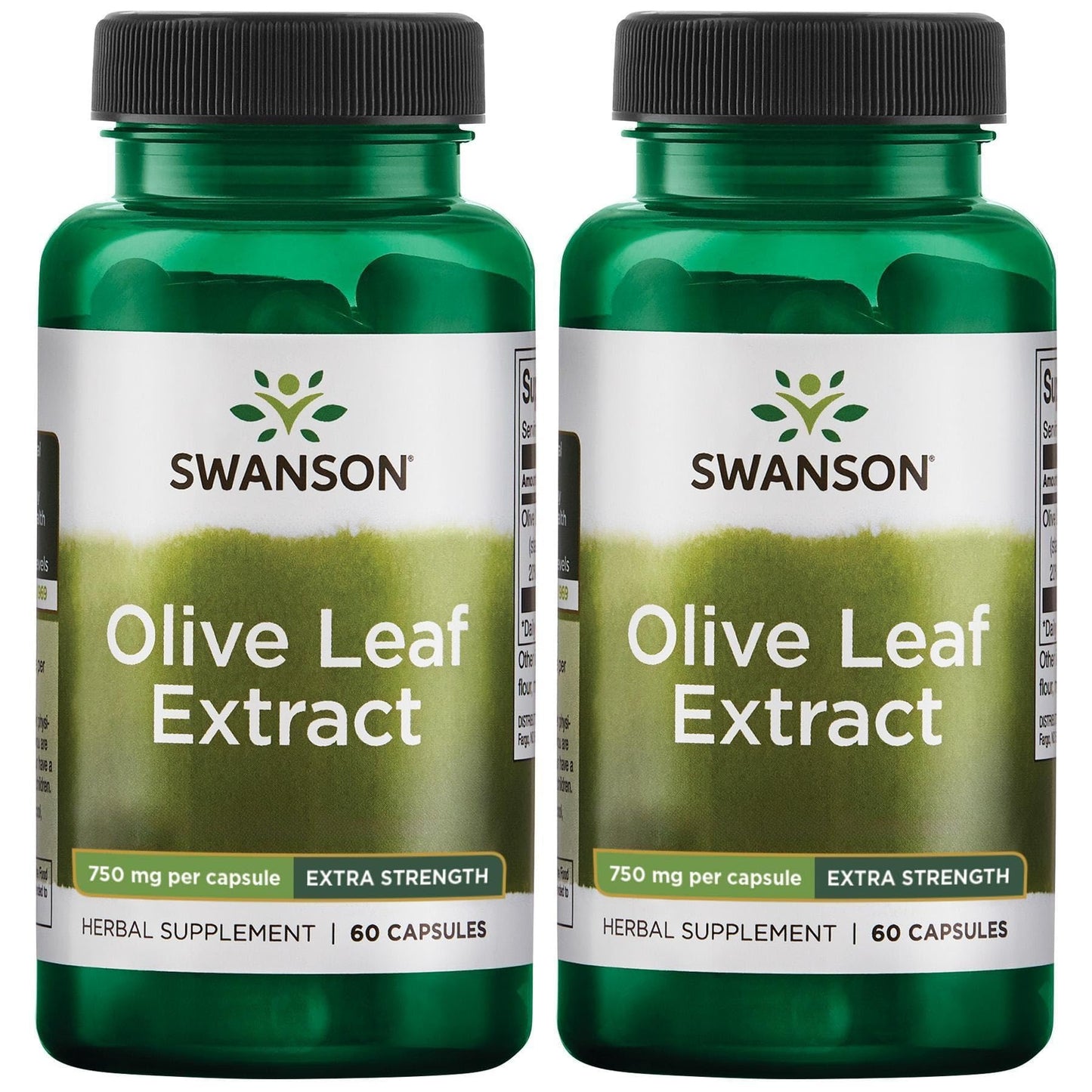 Swanson Olive Leaf Extract Capsules 120 Capsules