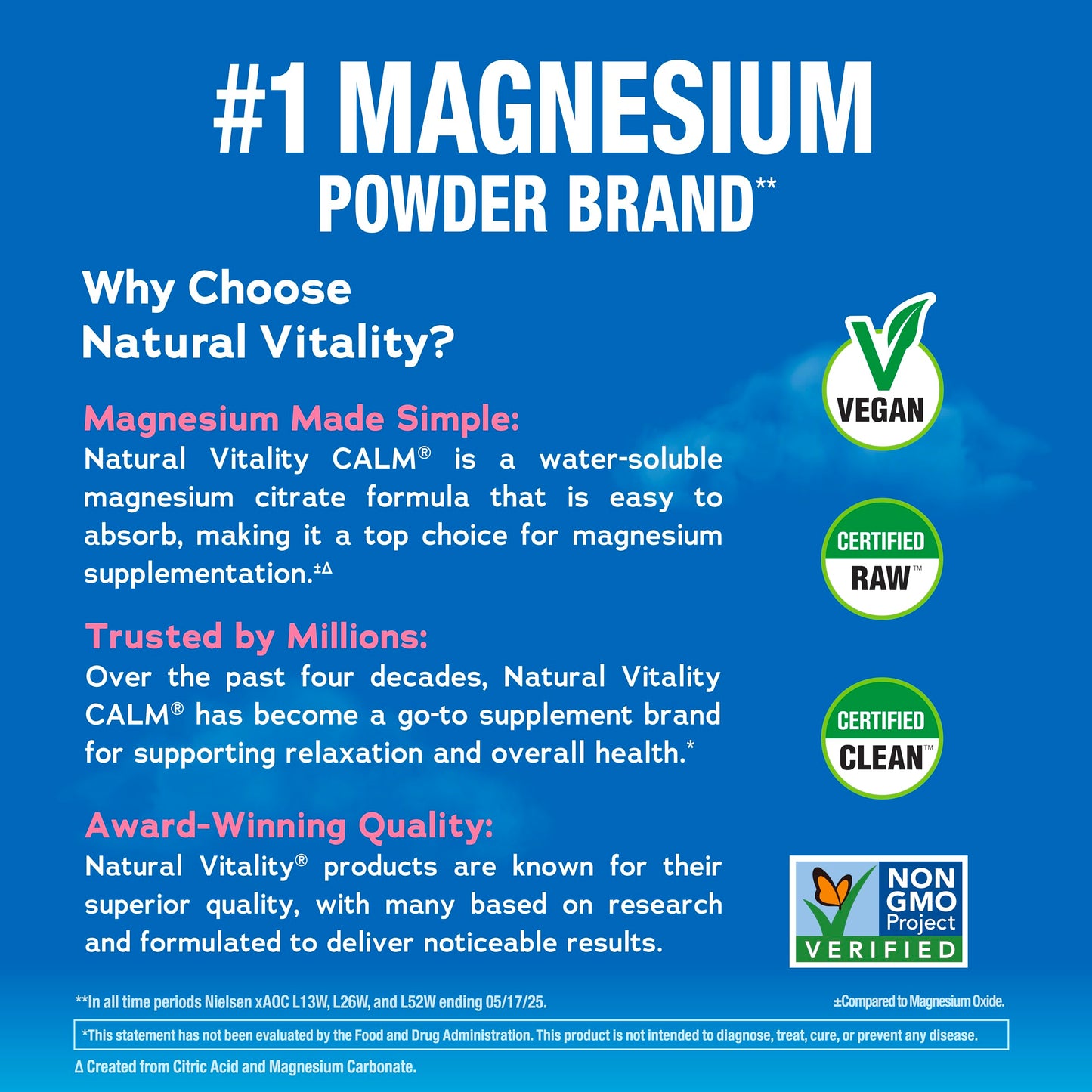 Natural Vitality Calm Magnesium Powder 8