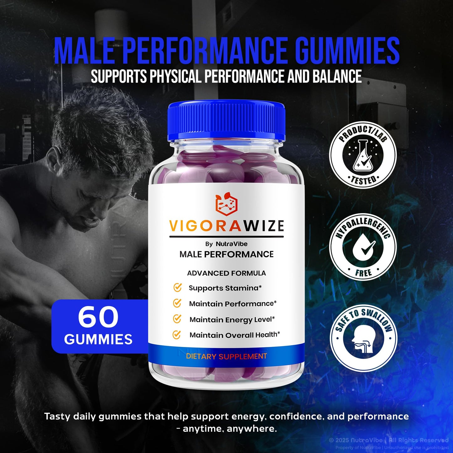 NutraRize Vigorawize 300 Gummies