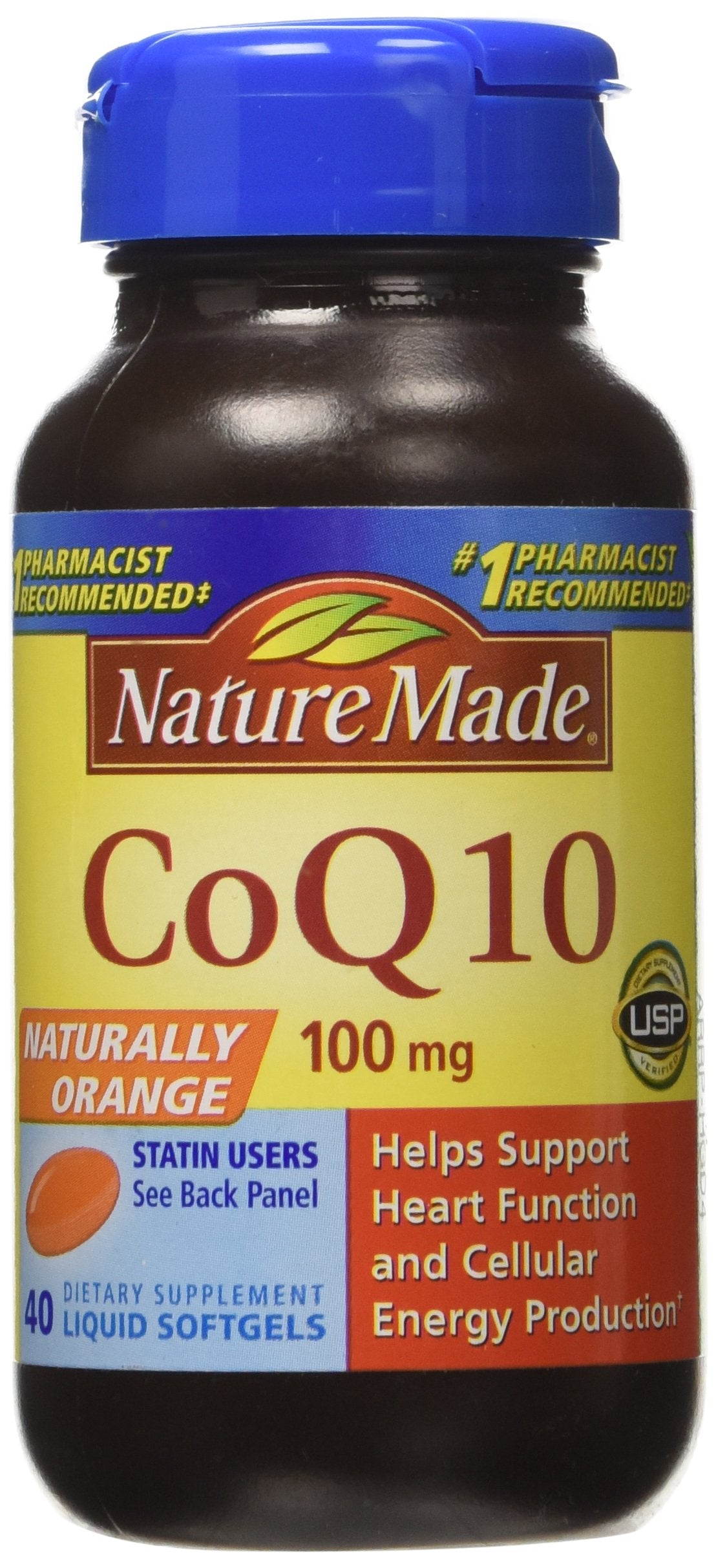 Nature Made CoQ10 100mg Softgels, 40 Count