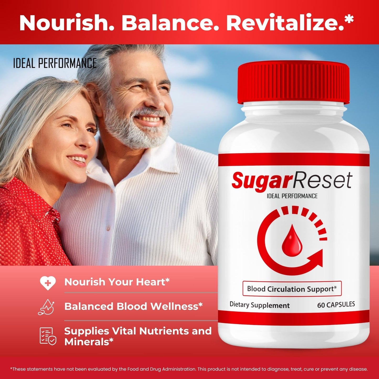 IDEAL PERFORMANCE Sugar Reset Capsule, 300 Count