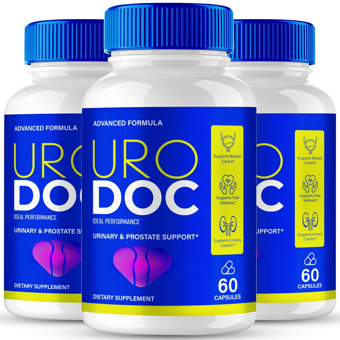 IDEAL PERFORMANCE Uro Doc Prostate Health for Men, 180 Capsules