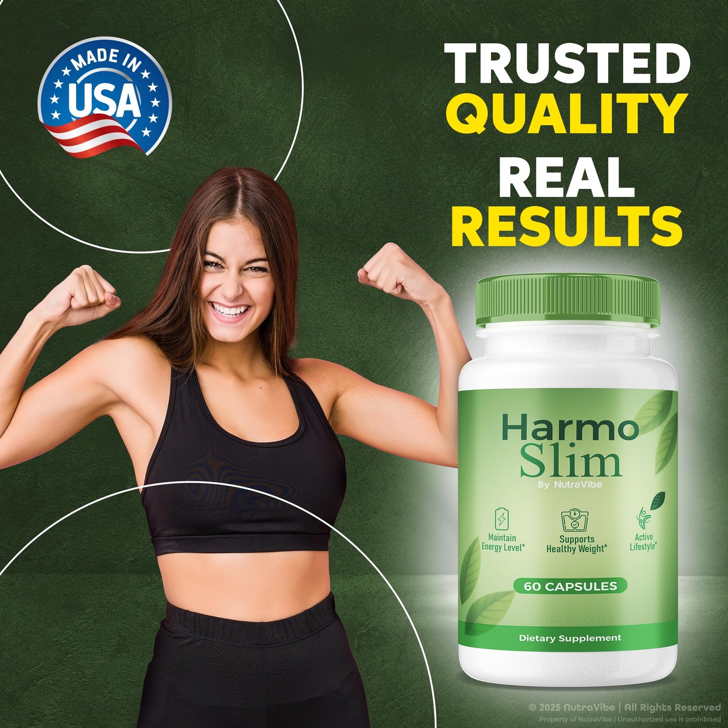 NutraVibe HarmoSlim 180 Capsules