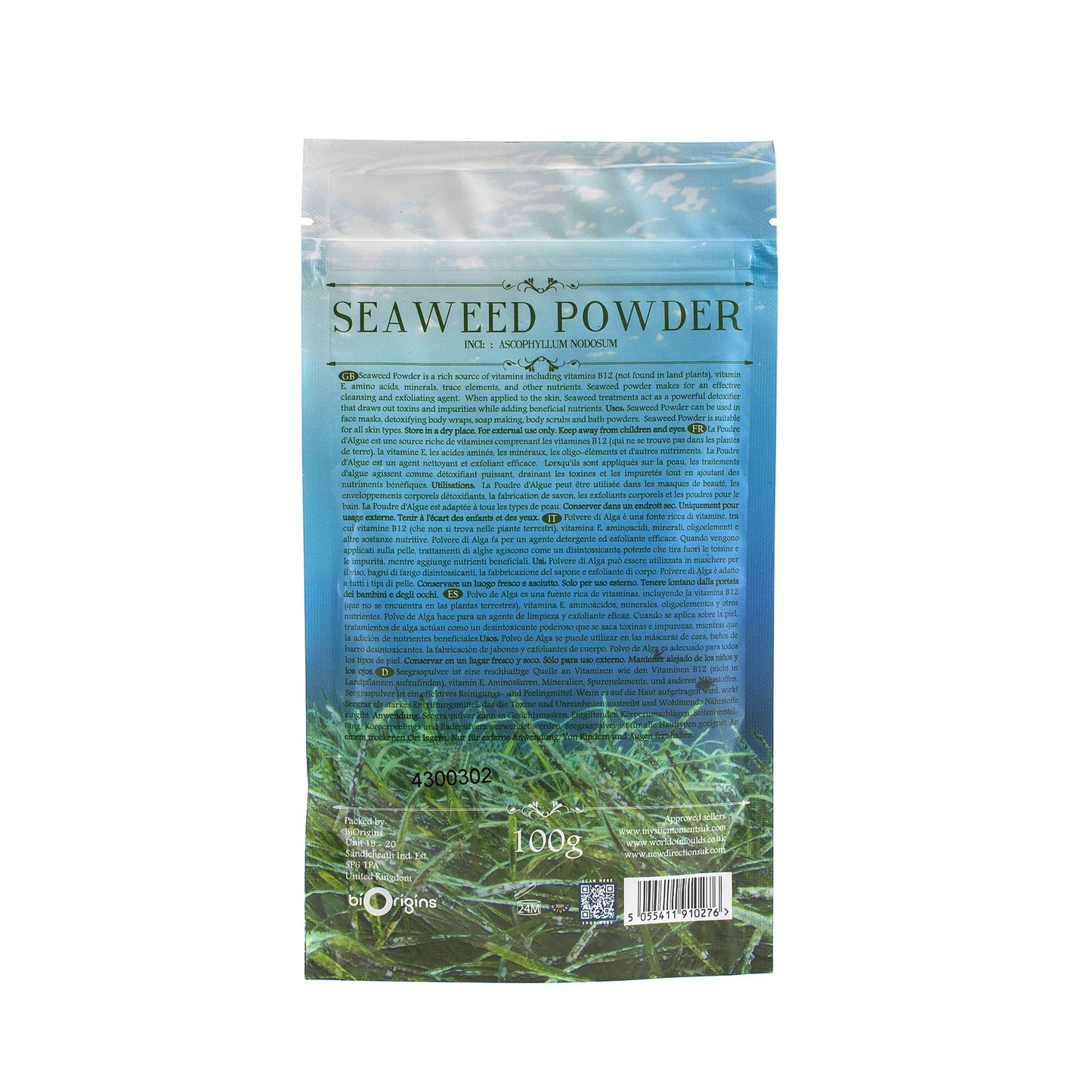 Mystic Moments Seaweed Powder 3.5 oz