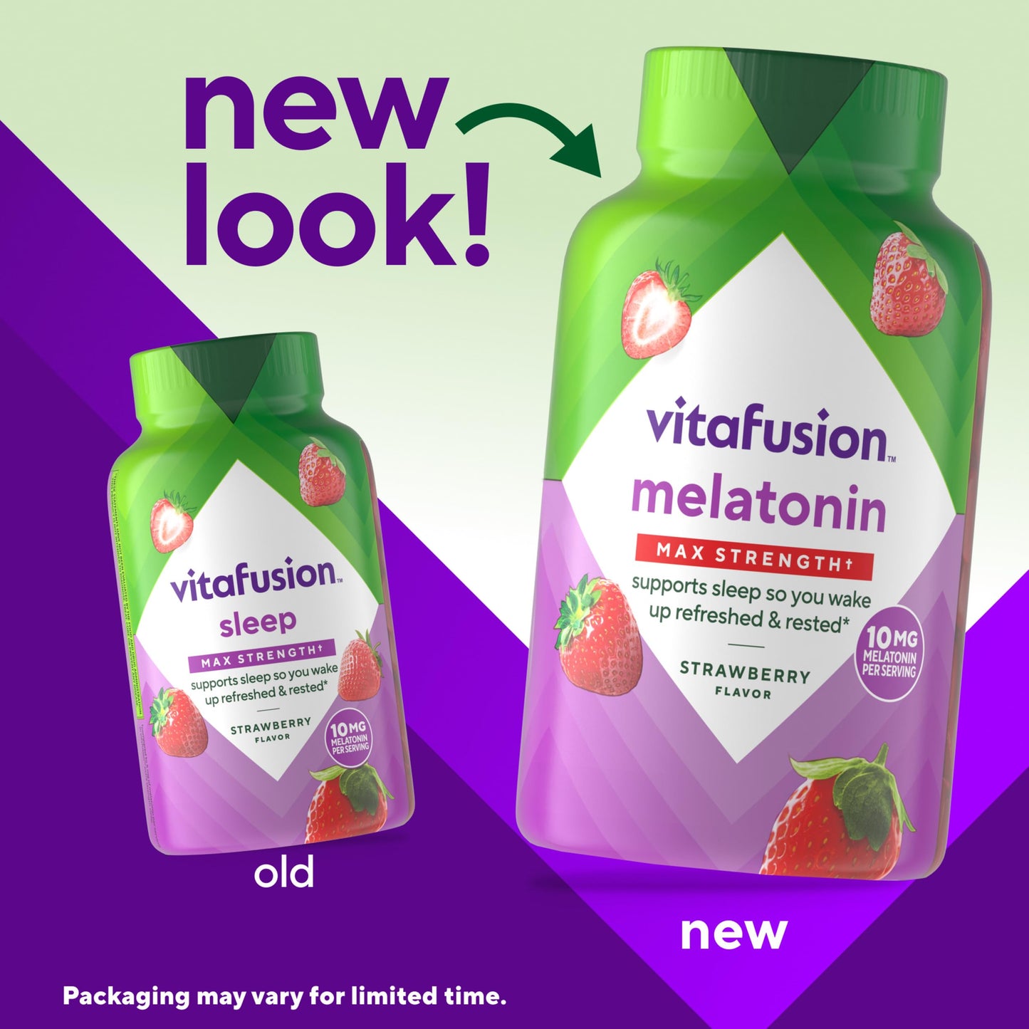 Vitafusion Melatonin Gummies 10 mg 100 Count