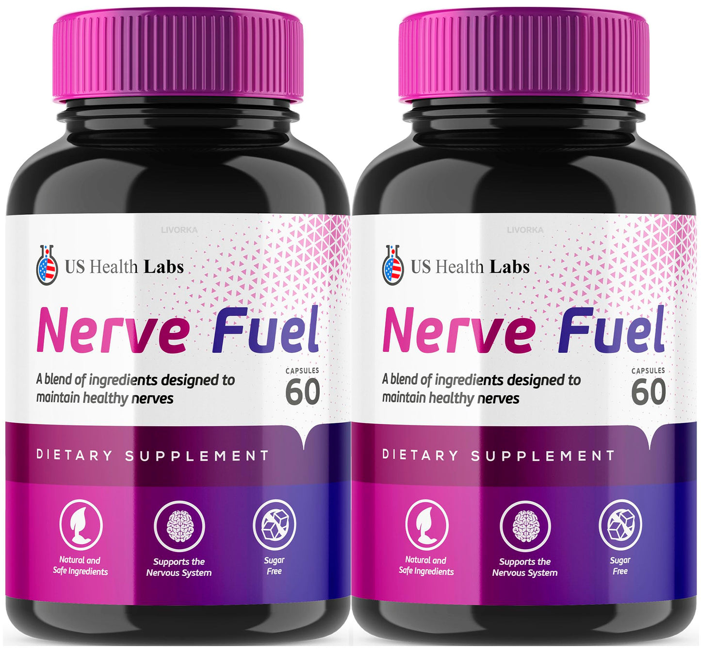 LIVORKA Nerve Fuel Capsules, 120 Capsules