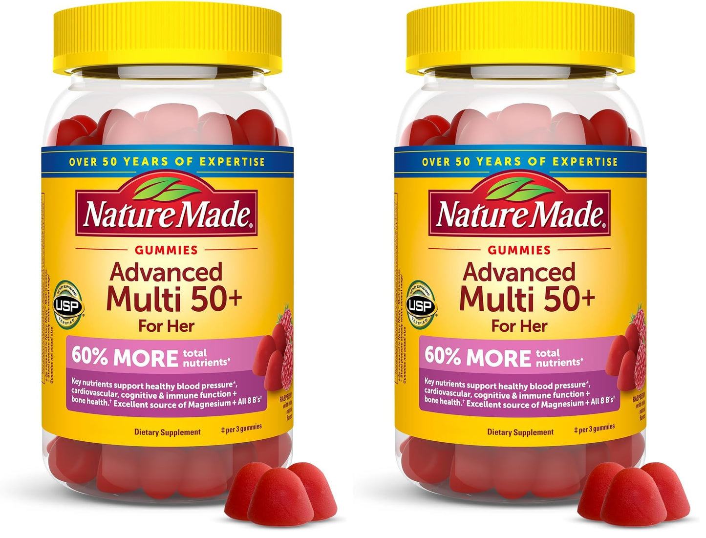 Nature Made Advanced Multivitamin Gummies for Her 168 Count