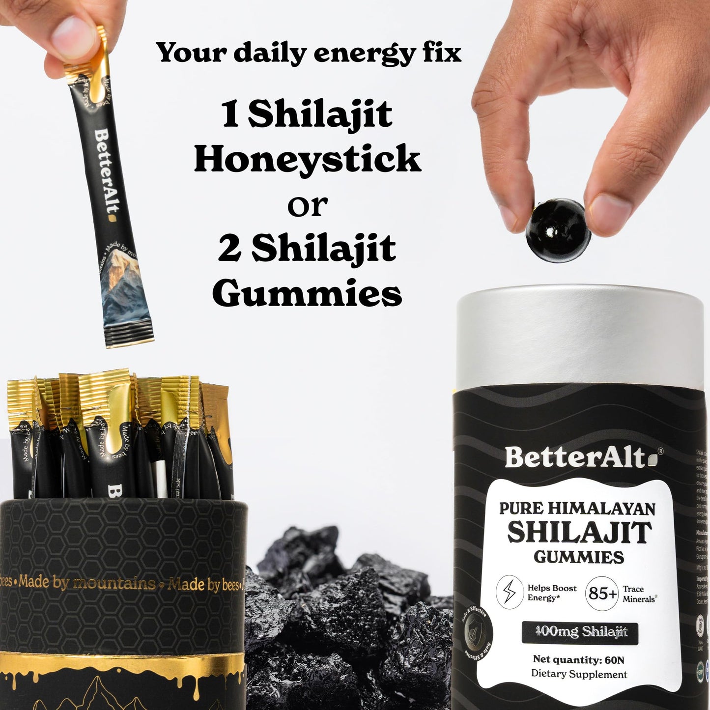 Better Alt Ultimate Power Up Duo Sticks + Gummies, 1