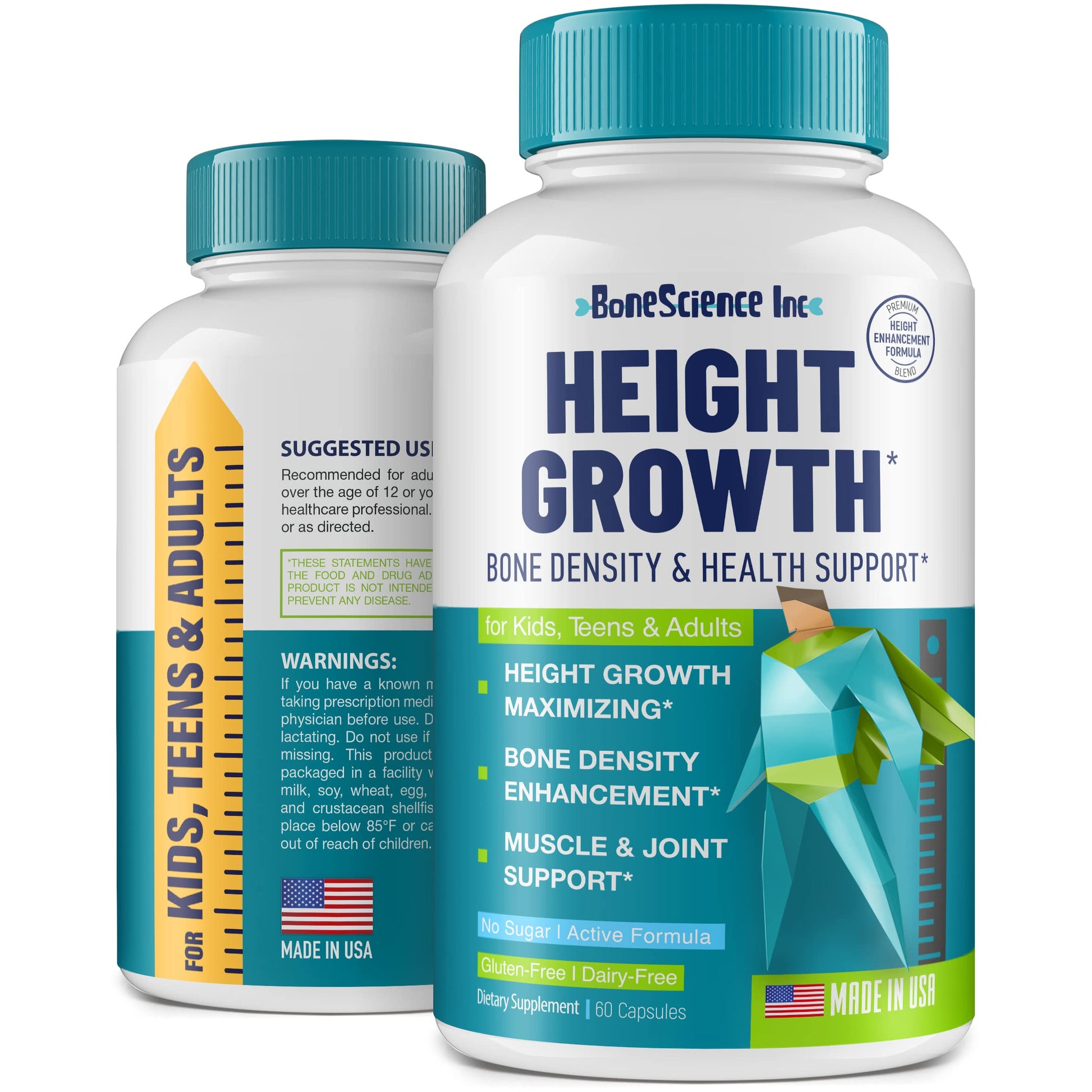 BoneScience Inc Height Growth Maximizer Capsule, 60 Count