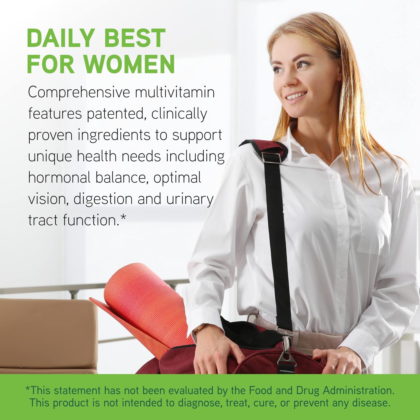 DAVINCI Daily Best Women Multivitamin Capsules, 90 Count