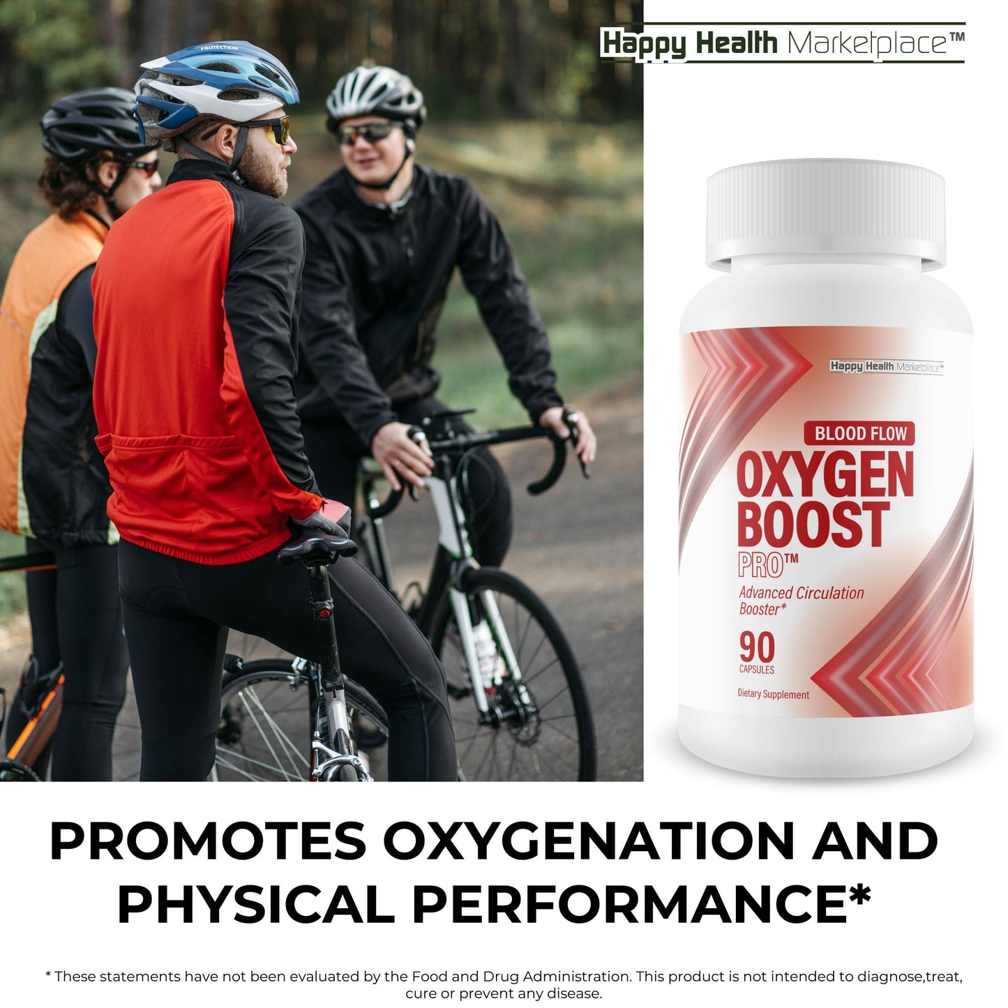 Happy Health Marketplace Oxygen Boost Pro Capsule 90 Count