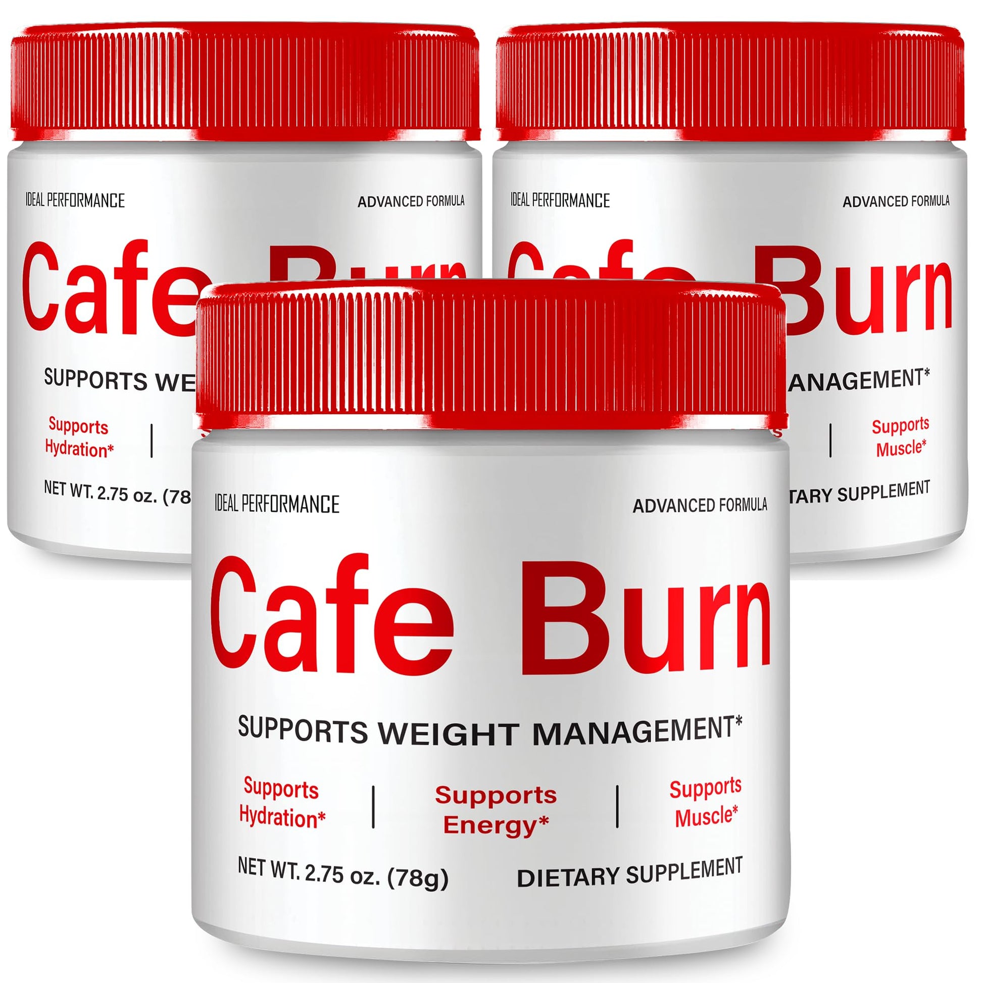 IDEAL PERFORMANCE Cafe Burn Powder 6 oz