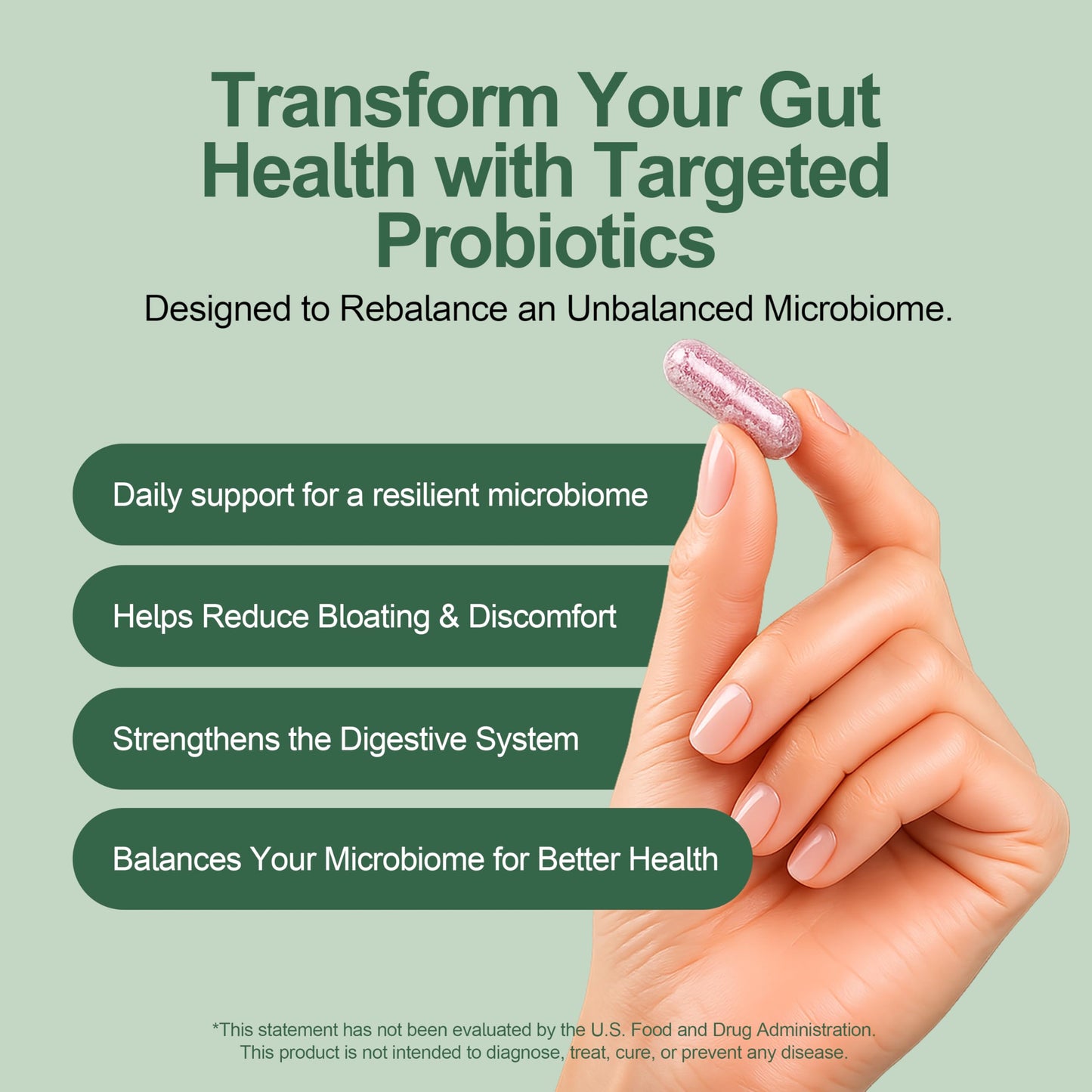 GutRx Balance Probiotics Capsule 30 Count