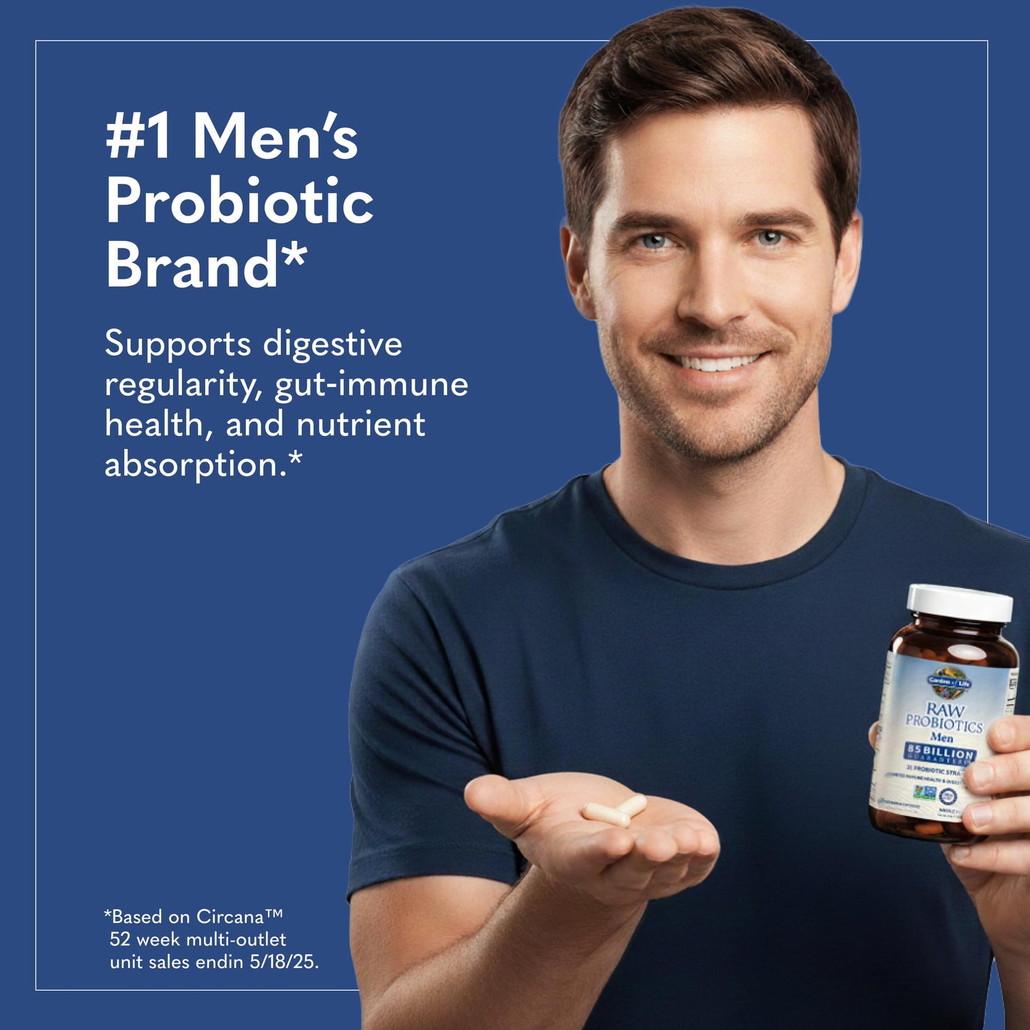 Garden of Life RAW Probiotics Men 90 Capsules