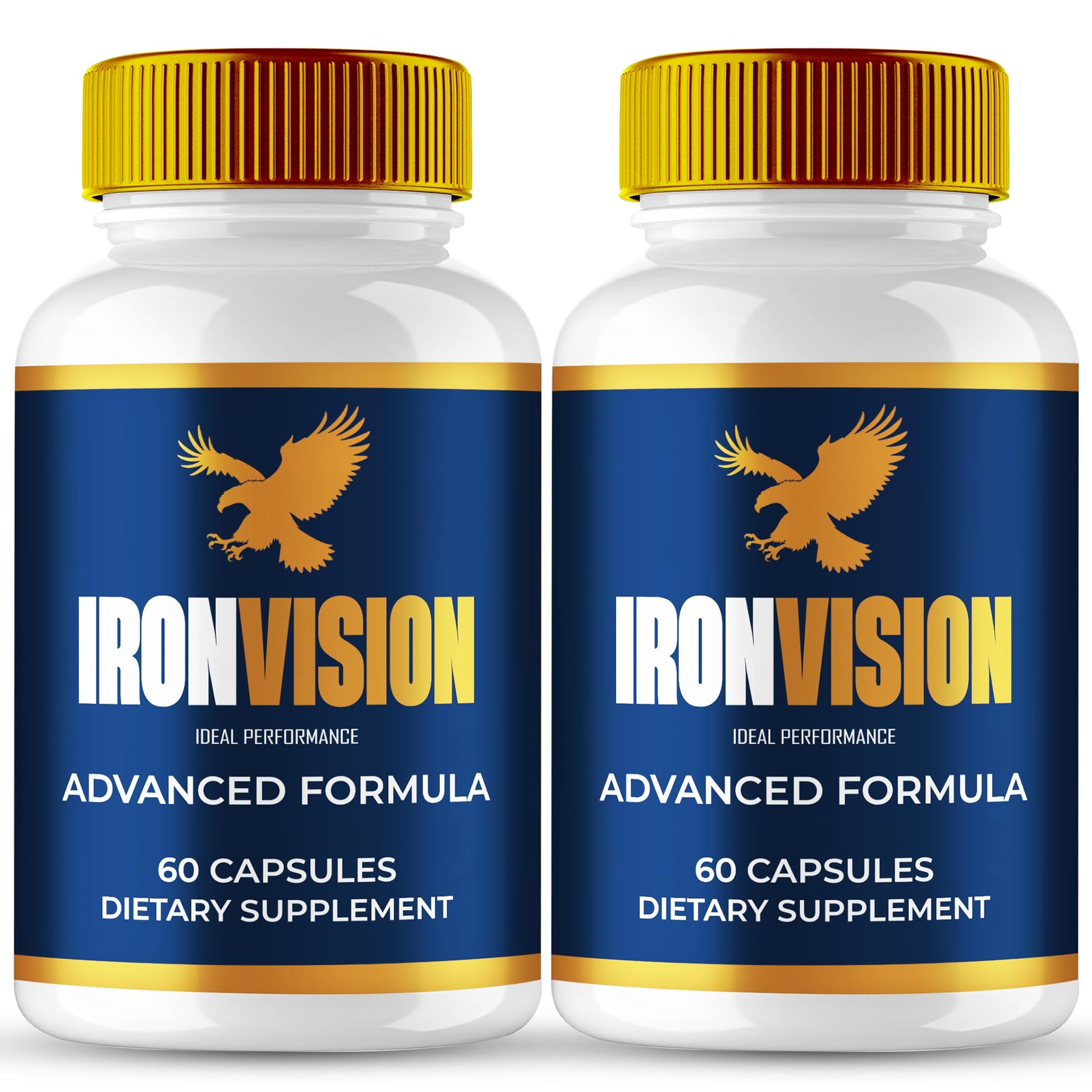 IDEAL PERFORMANCE Iron Vision Eye Supplement, 120 Capsules