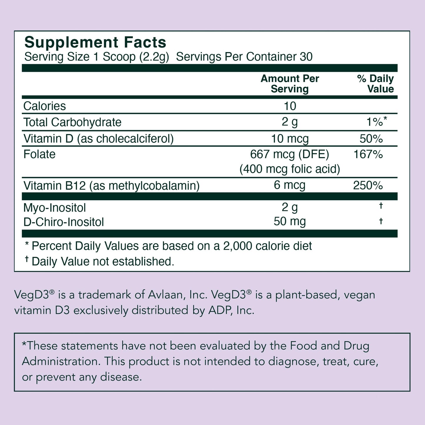 Rael Vitamin B8 Inositol 120 Capsules