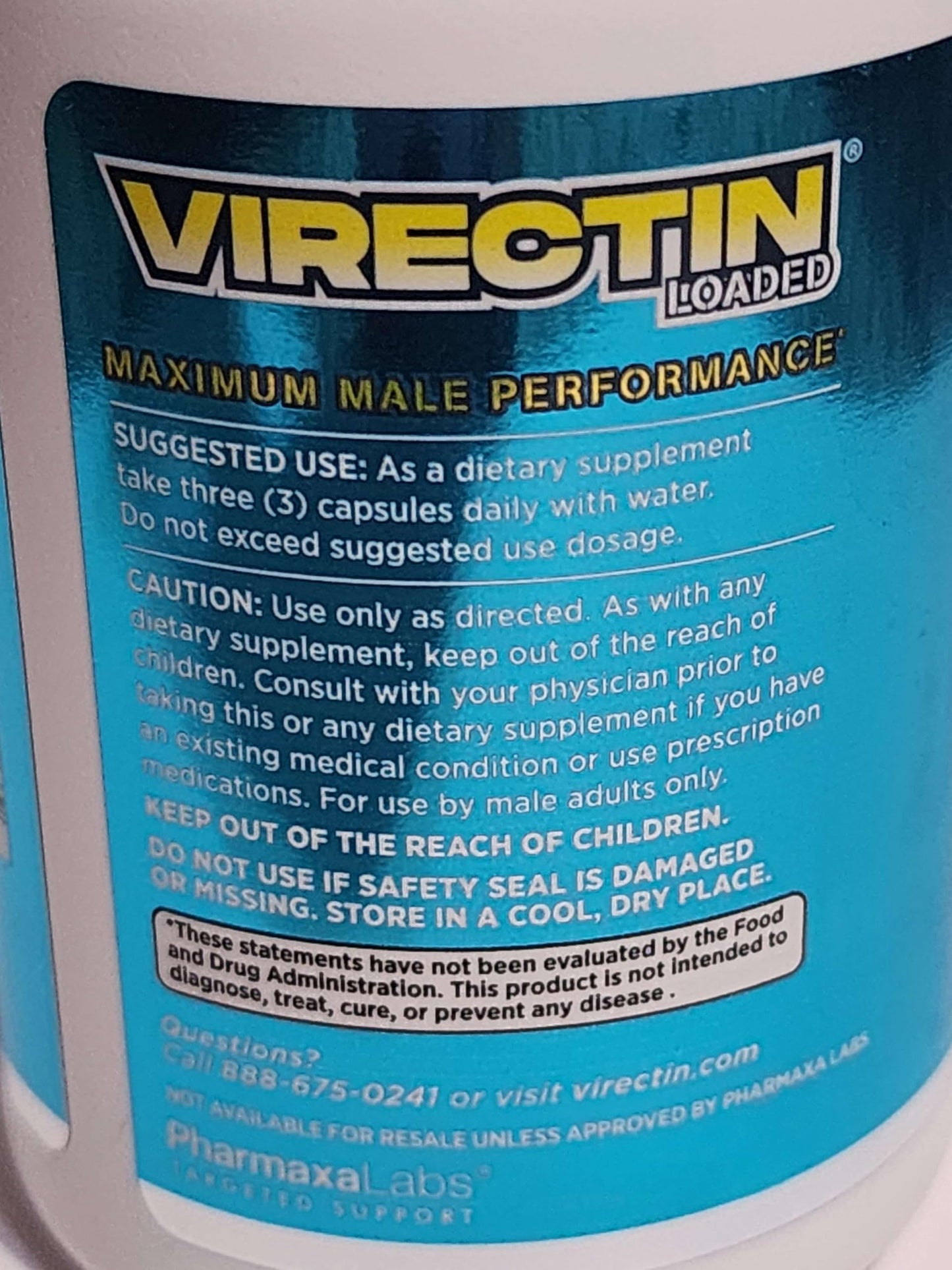 Generic Virectin Loaded Capsule 90 Count