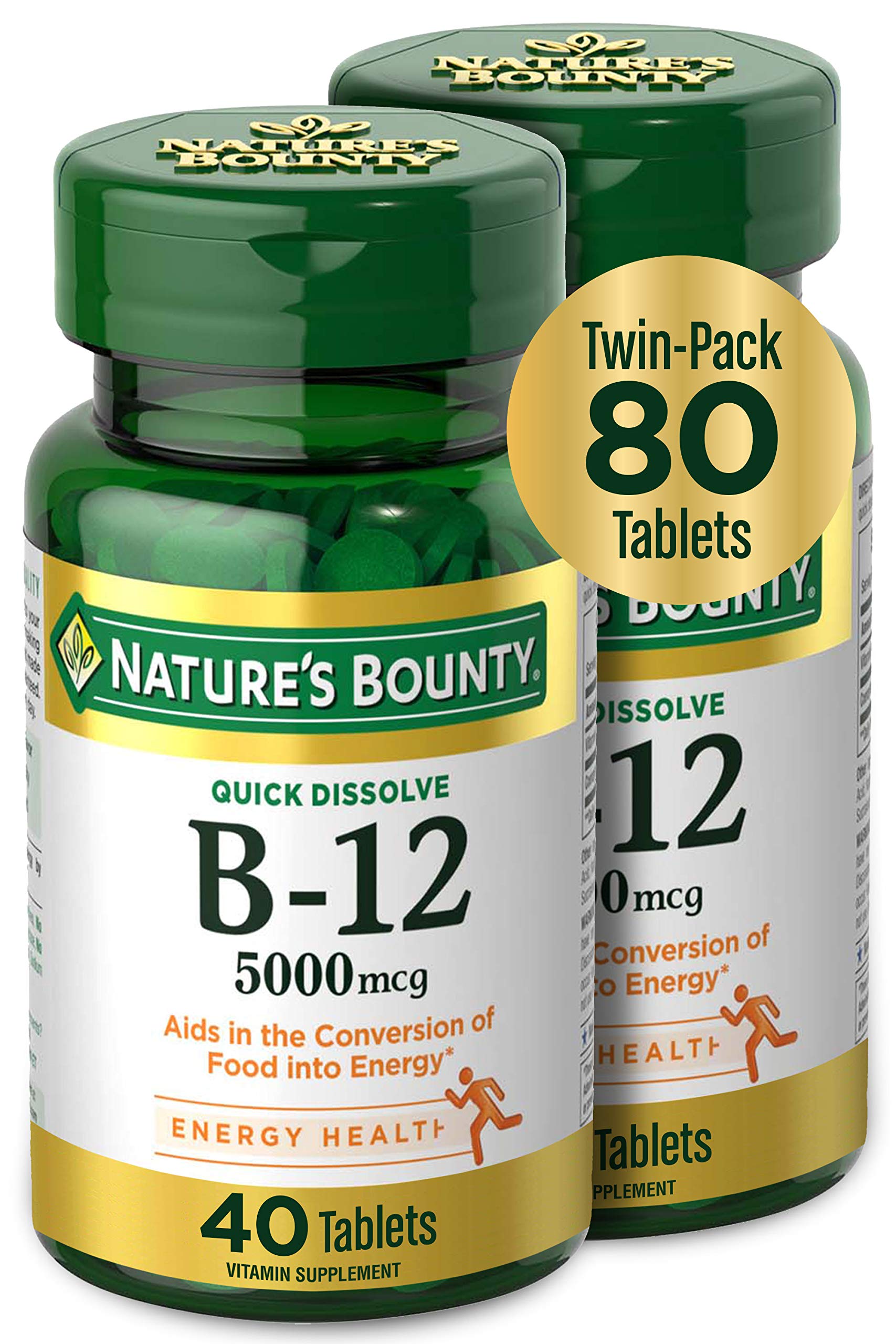 Nature's Bounty Vitamin B12 Tablet 80