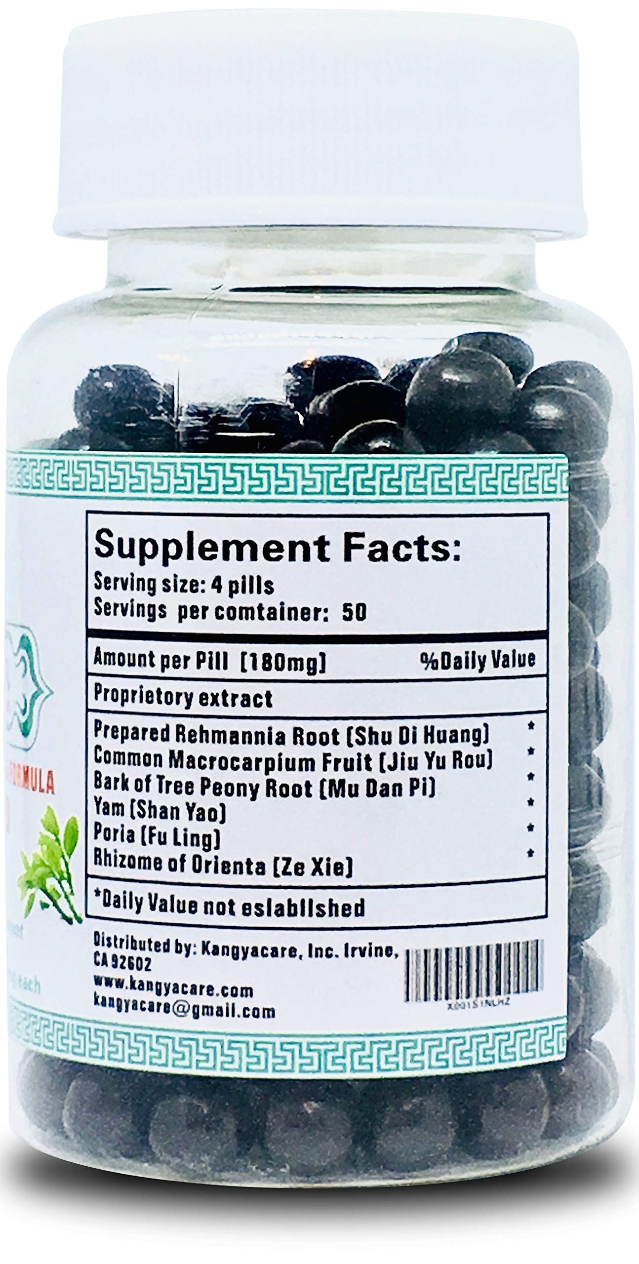 Kangyacare Liu Wei Di Huang Wan Tablet, 400 Tablets