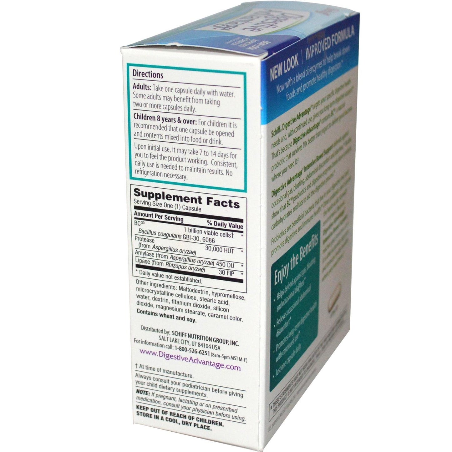 Digestive Advantage IBS Intensive Bowel Support Capsules 32 Count