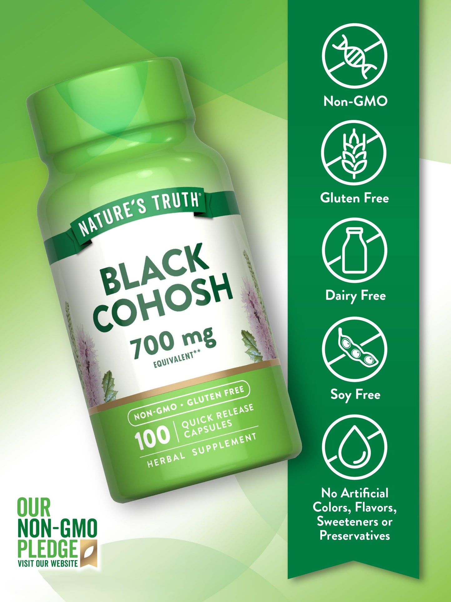 Nature's Truth Black Cohosh Capsules 100