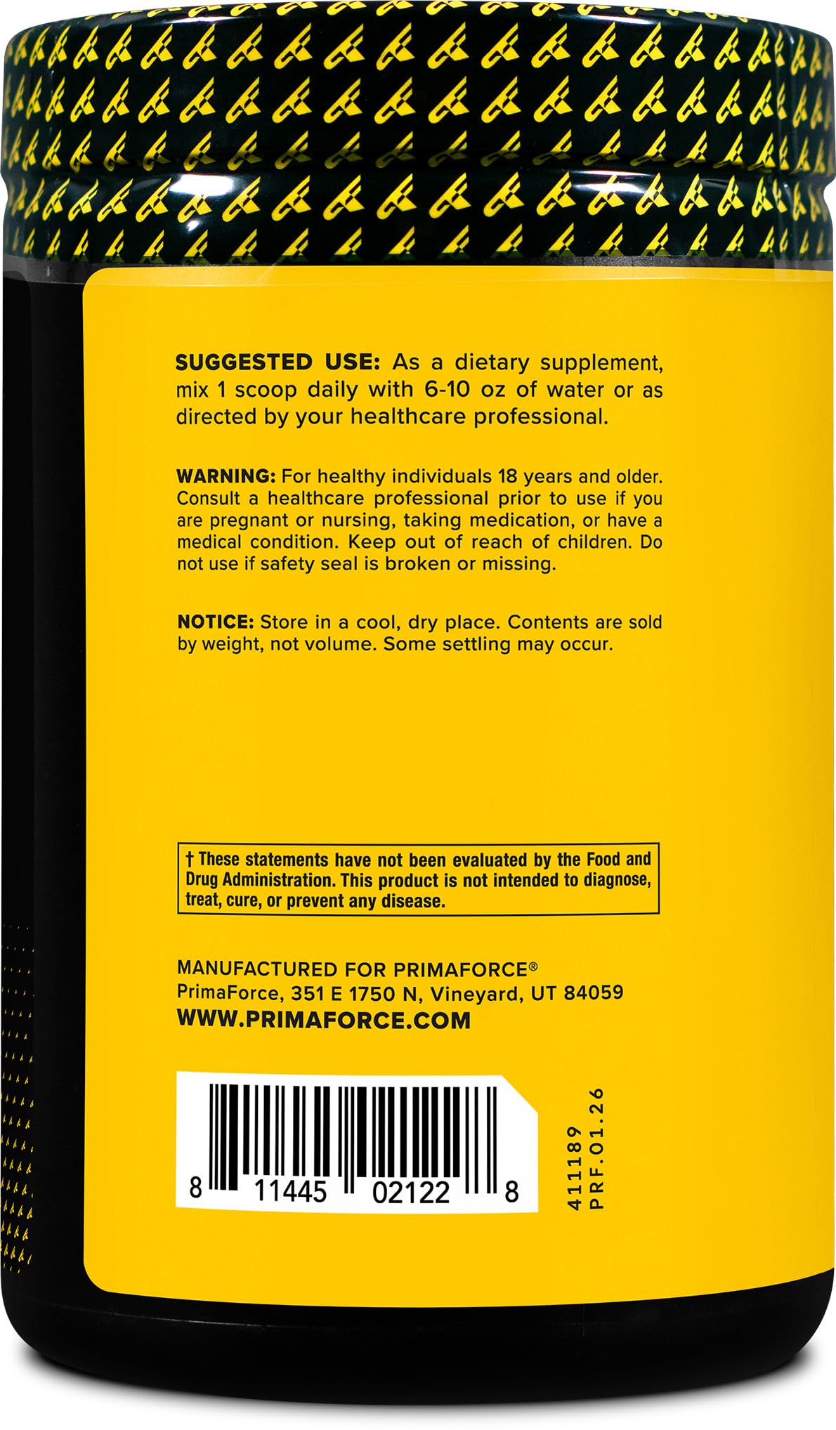 Primaforce L-Leucine Powder, 10.7 oz